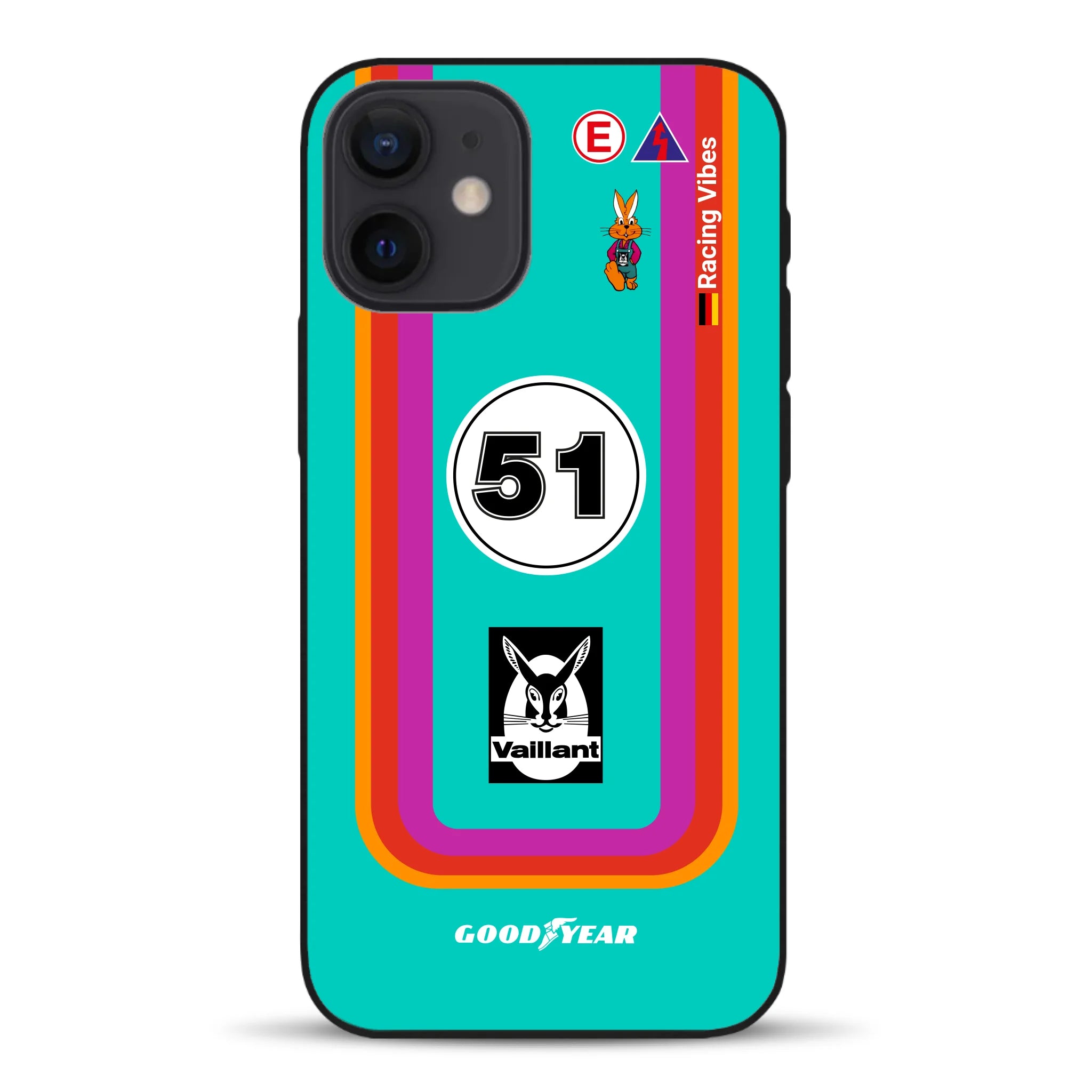 Porsche 935 K3 Vaillant Kremer Racing 1977 Livery - Individuelle Handyhülle für iPhone