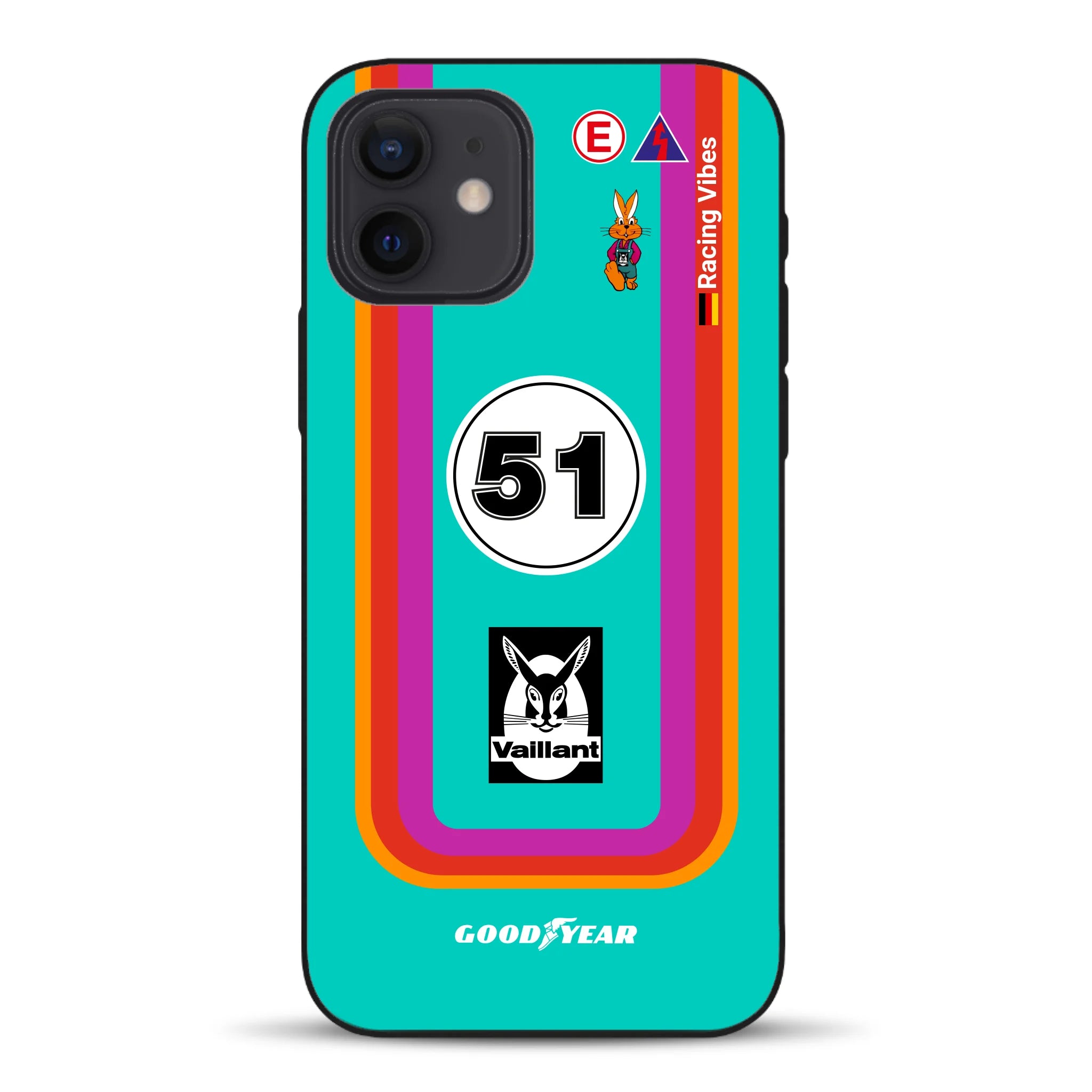 Porsche 935 K3 Vaillant Kremer Racing 1977 Livery - Individuelle Handyhülle für iPhone