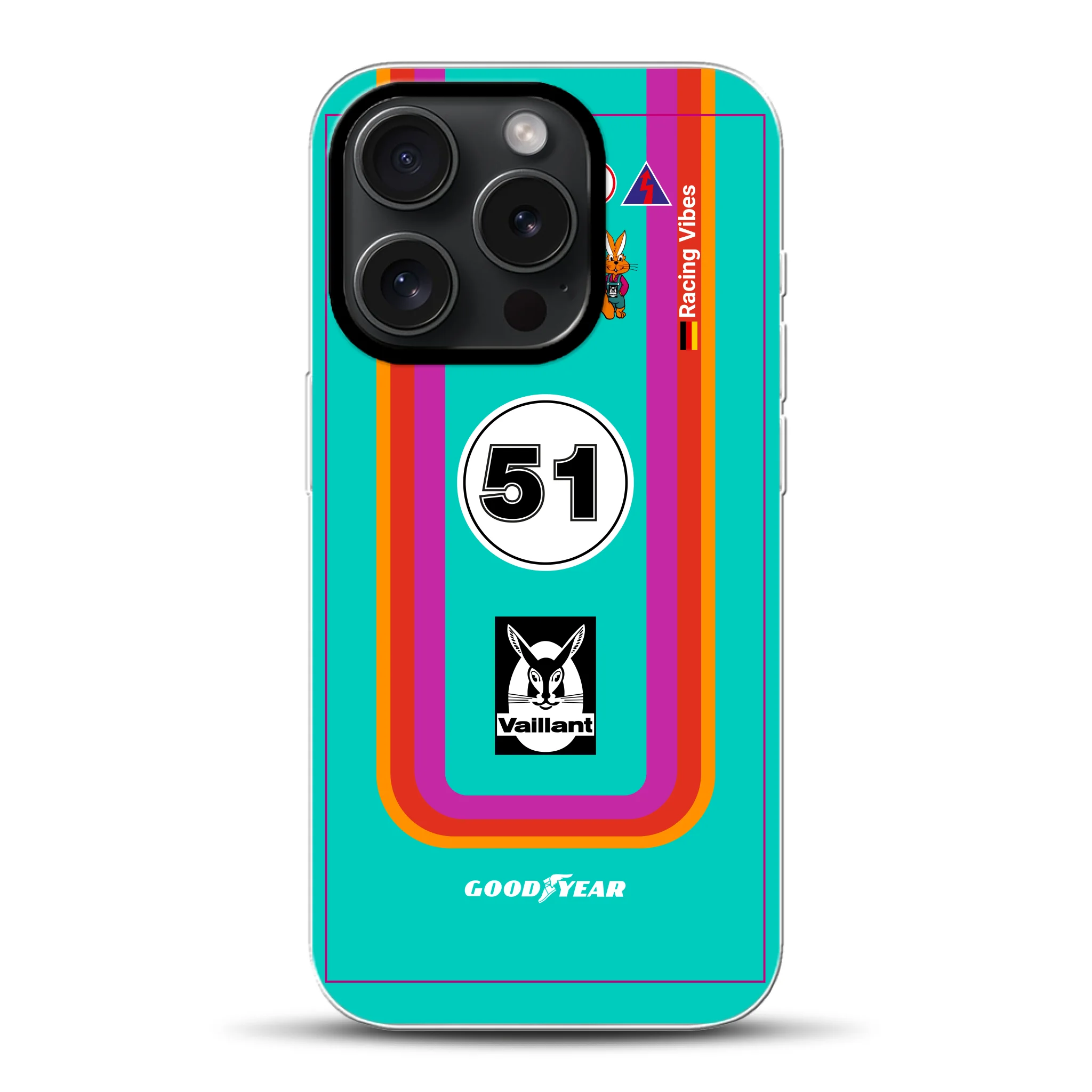 Porsche 935 K3 Vaillant Kremer Racing 1977 Livery - Individuelle Handyhülle für iPhone