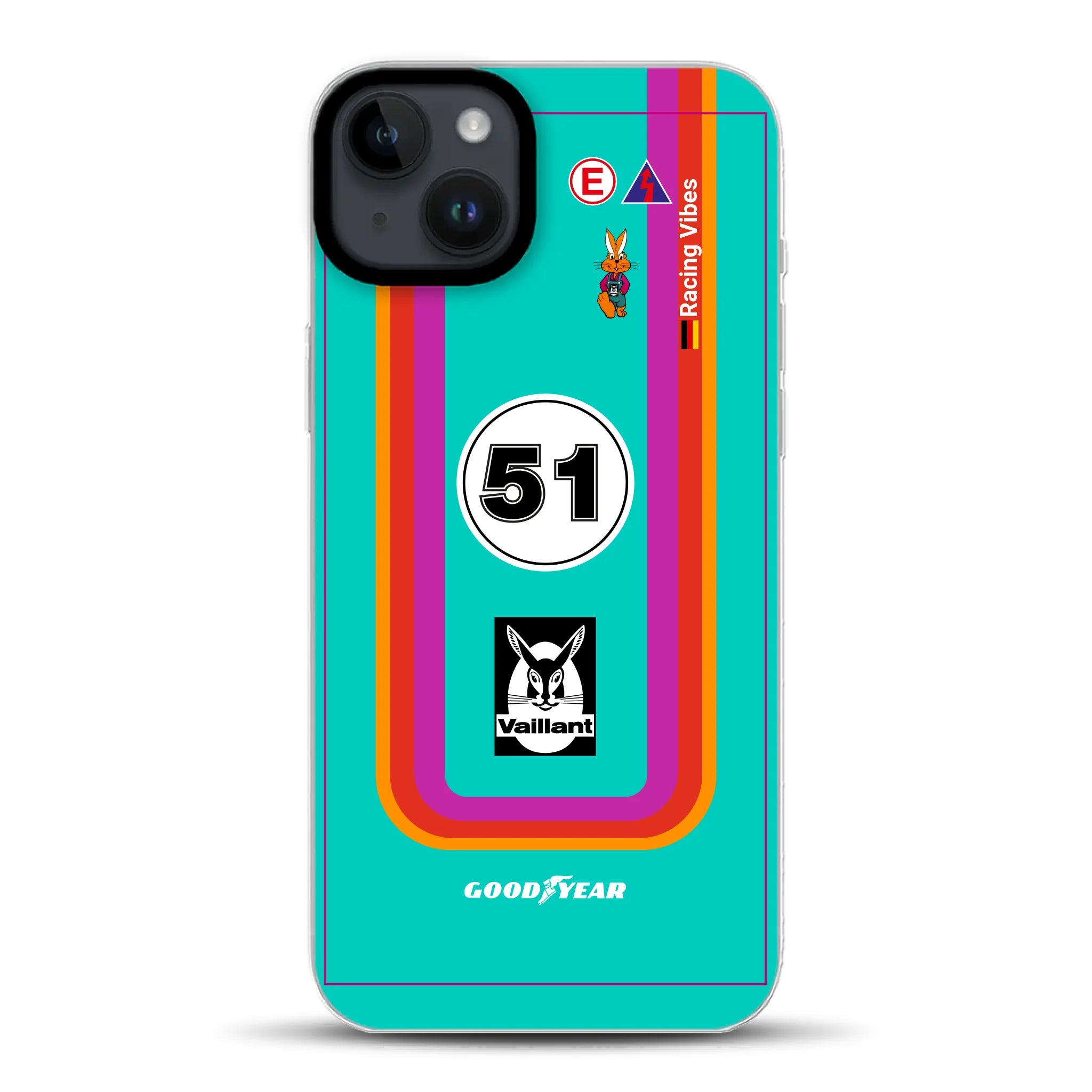 Porsche 935 K3 Vaillant Kremer Racing 1977 Livery - Individuelle Handyhülle für iPhone