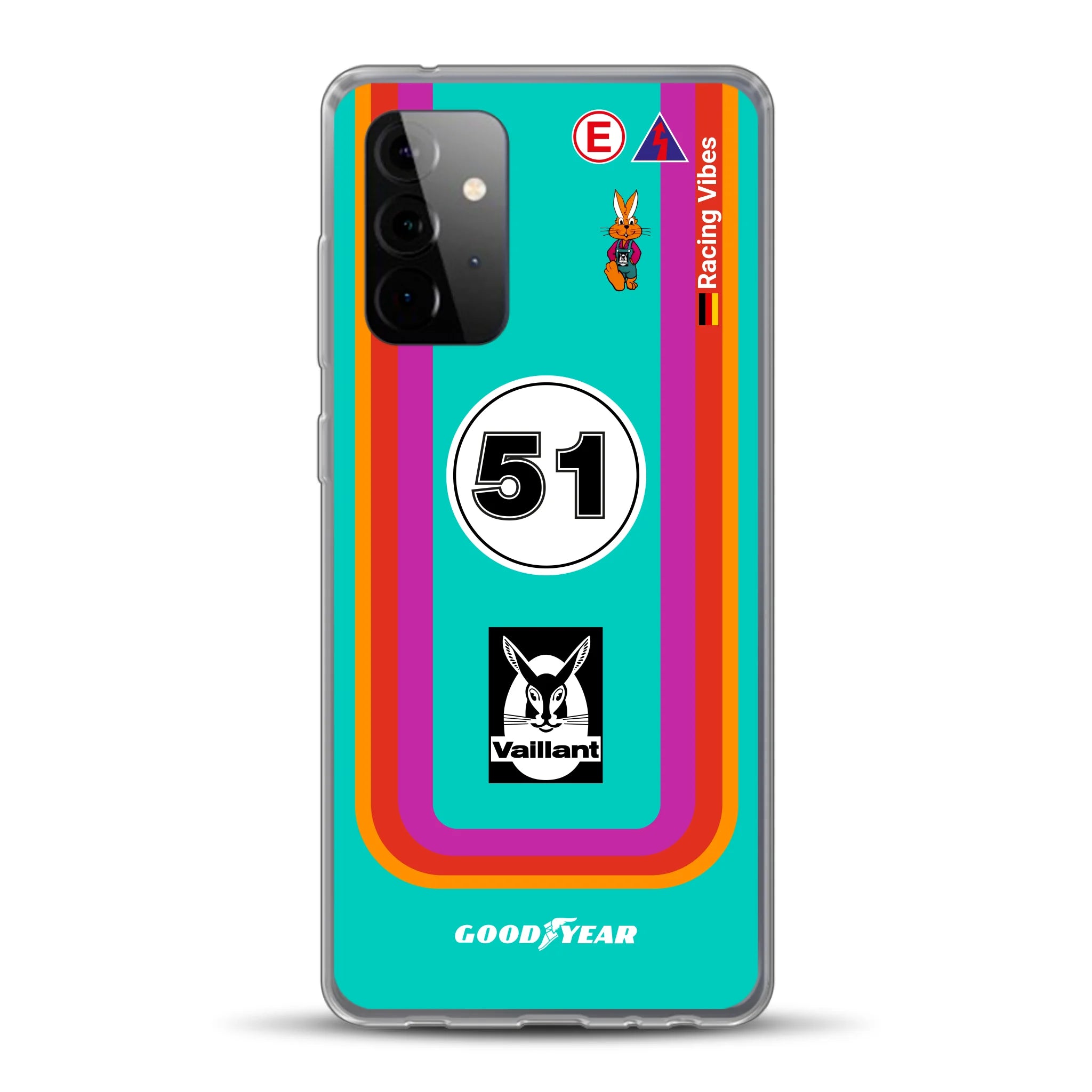 Porsche 935 K3 Vaillant Kremer Racing 1977 Livery - Custom phone case for Samsung