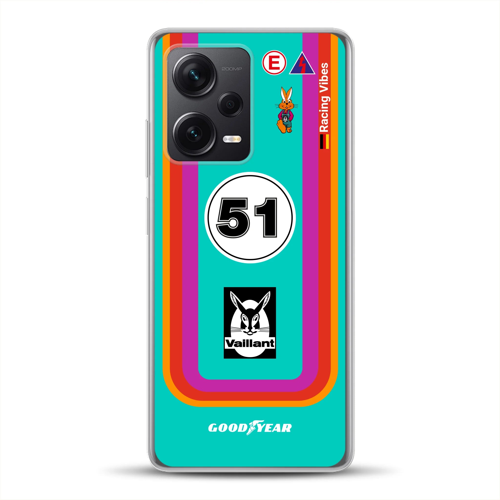 Porsche 935 K3 Vaillant Kremer Racing 1977 Livery - Individuelle Handyhülle für Xiaomi