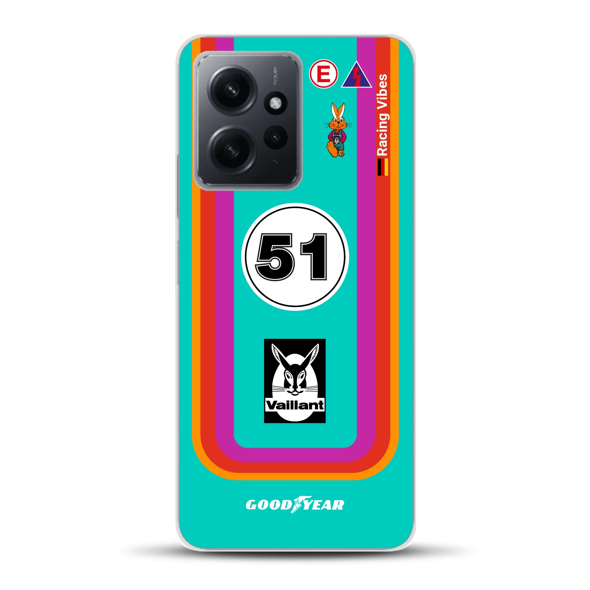 Porsche 935 K3 Vaillant Kremer Racing 1977 Livery - Custom phone case for Xiaomi
