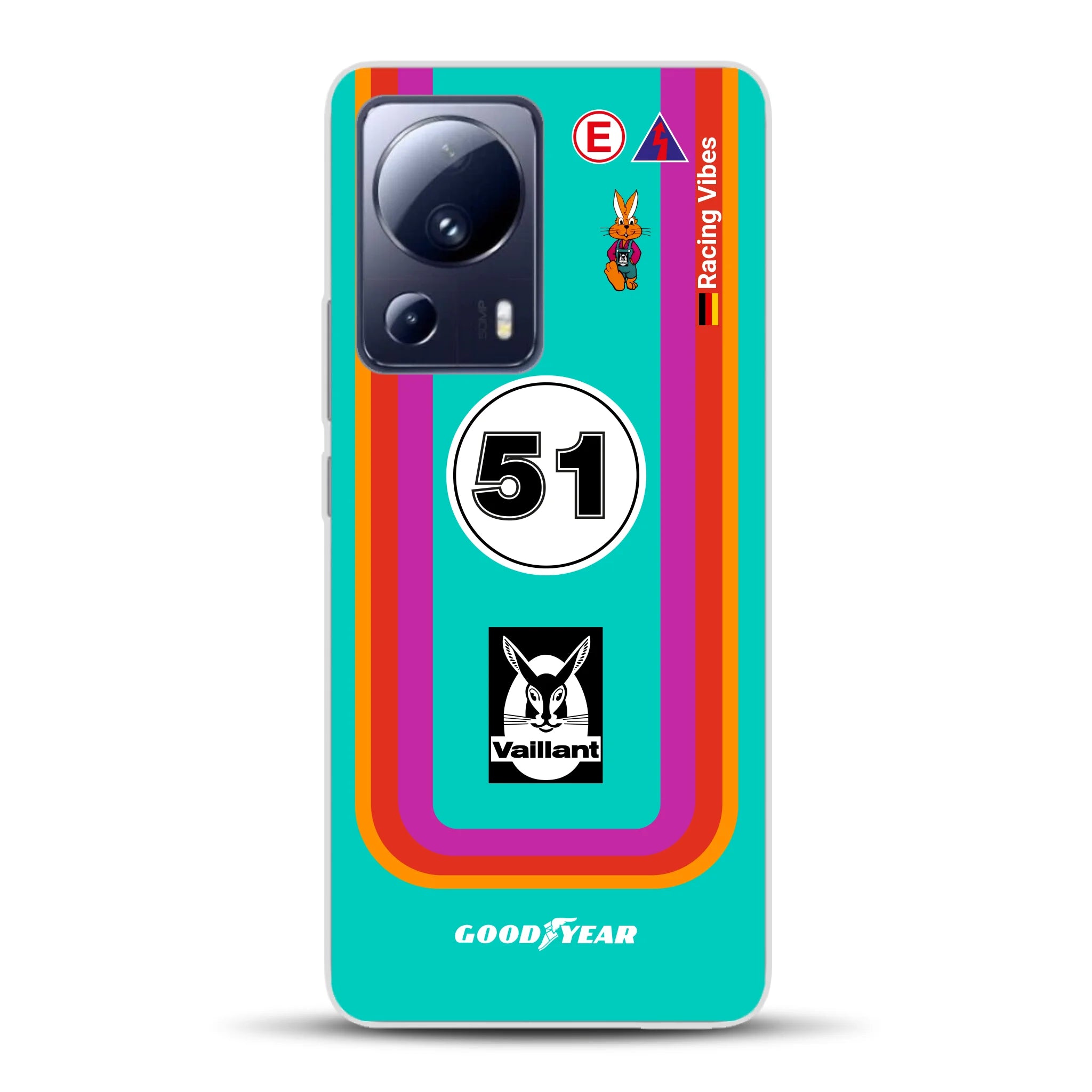 Porsche 935 K3 Vaillant Kremer Racing 1977 Livery - Housse de téléphone portable personnalisée pour Xiaomi