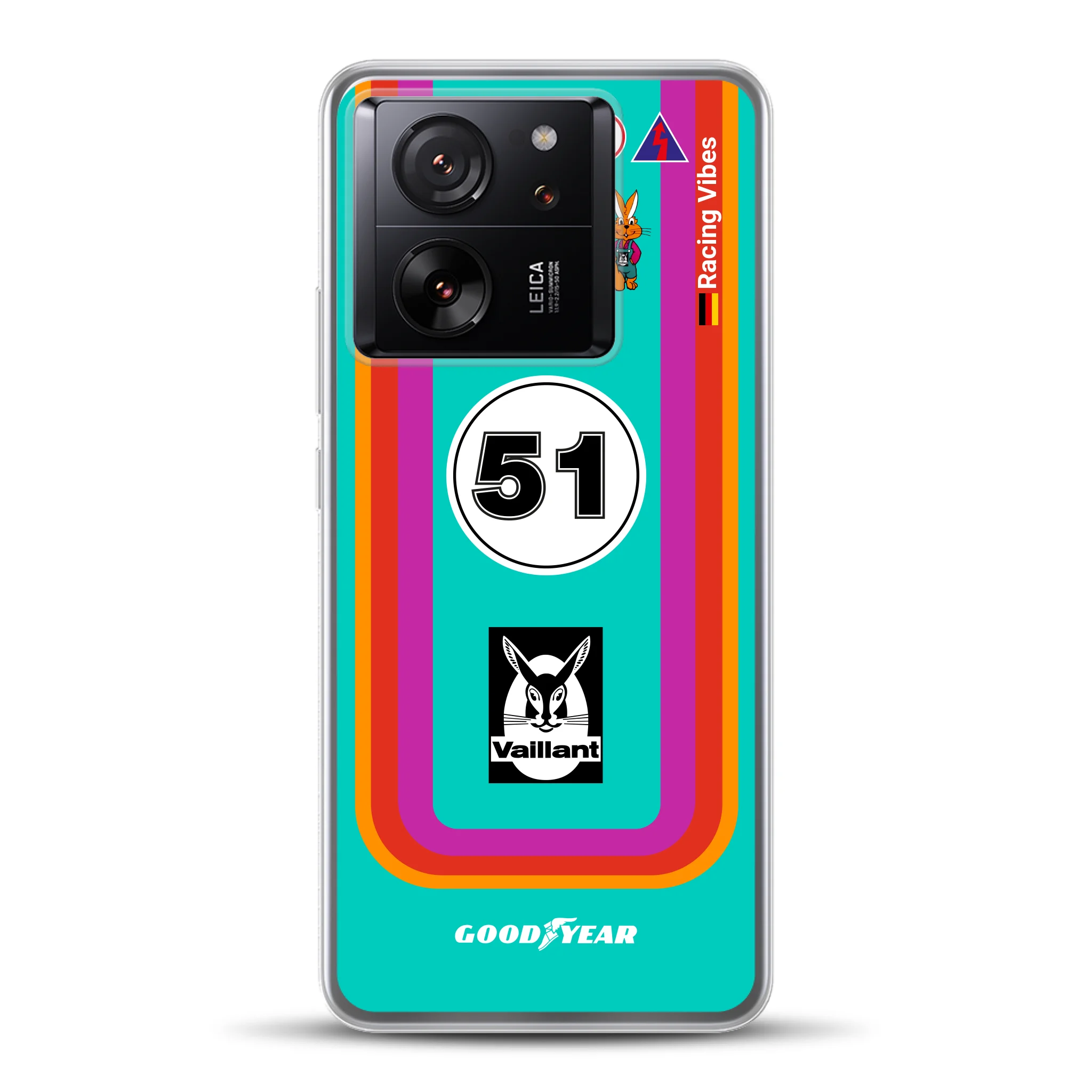 Porsche 935 K3 Vaillant Kremer Racing 1977 Livery - Individuelle Handyhülle für Xiaomi