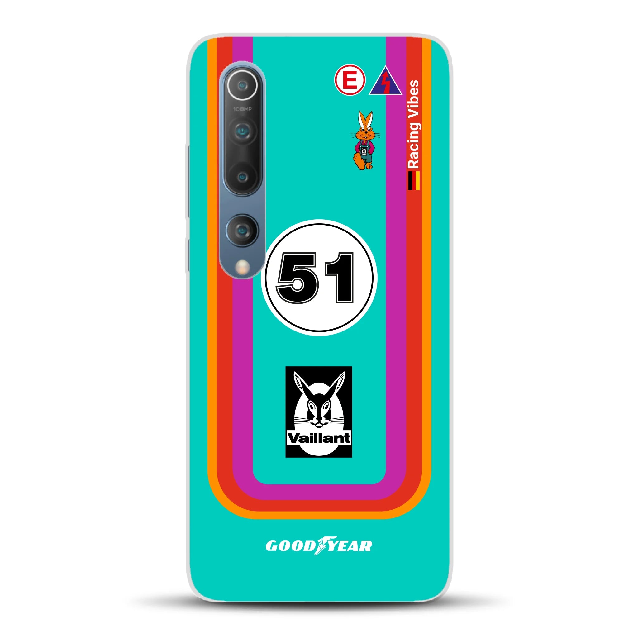 Porsche 935 K3 Vaillant Kremer Racing 1977 Livery - Individuelle Handyhülle für Xiaomi