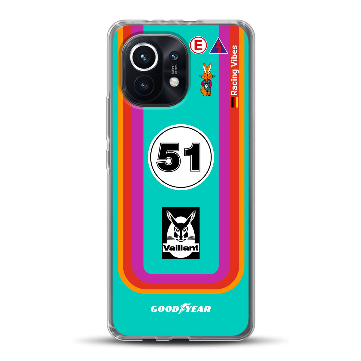 Porsche 935 K3 Vaillant Kremer Racing 1977 Livery - Individuelle Handyhülle für Xiaomi