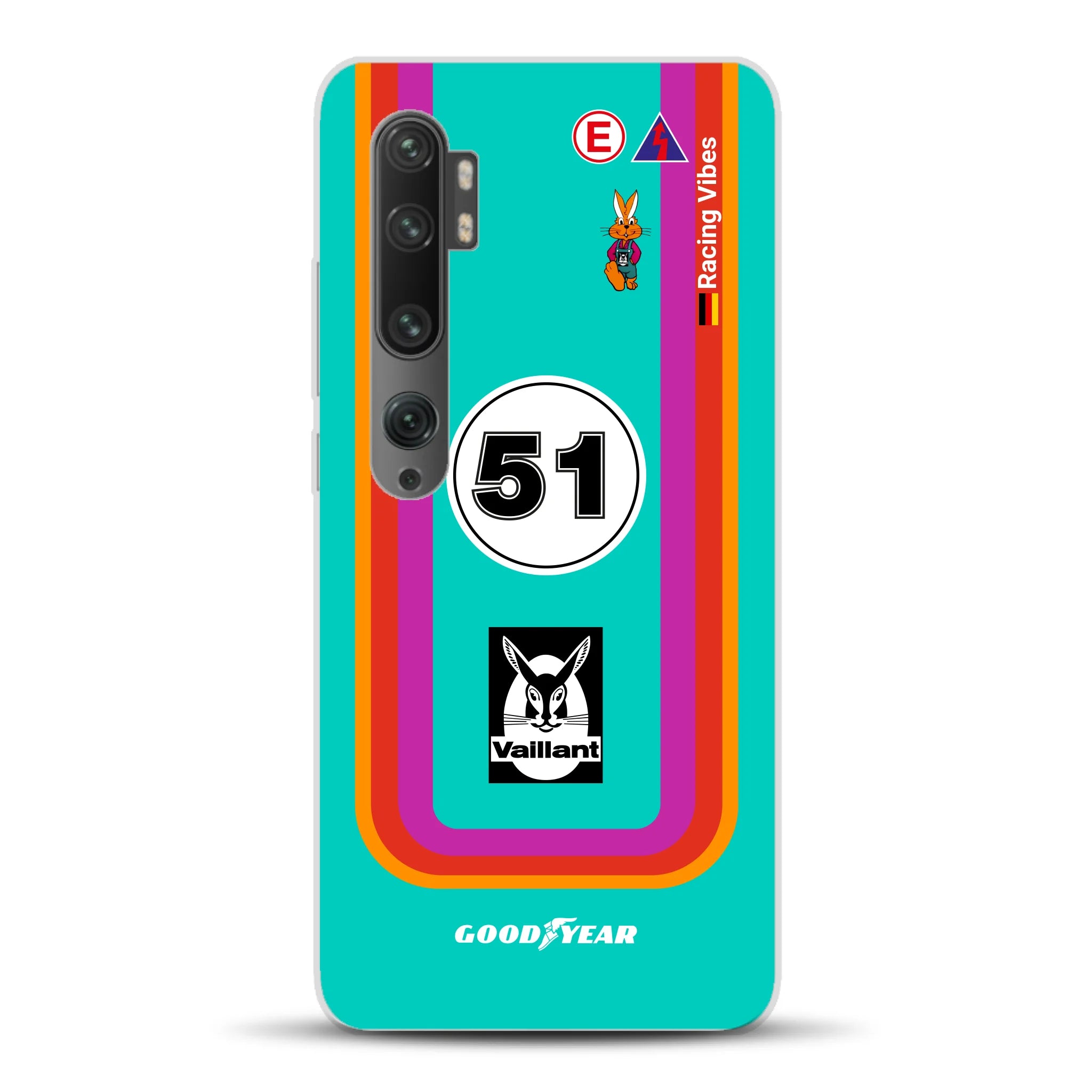 Porsche 935 K3 Vaillant Kremer Racing 1977 Livery - Individuelle Handyhülle für Xiaomi