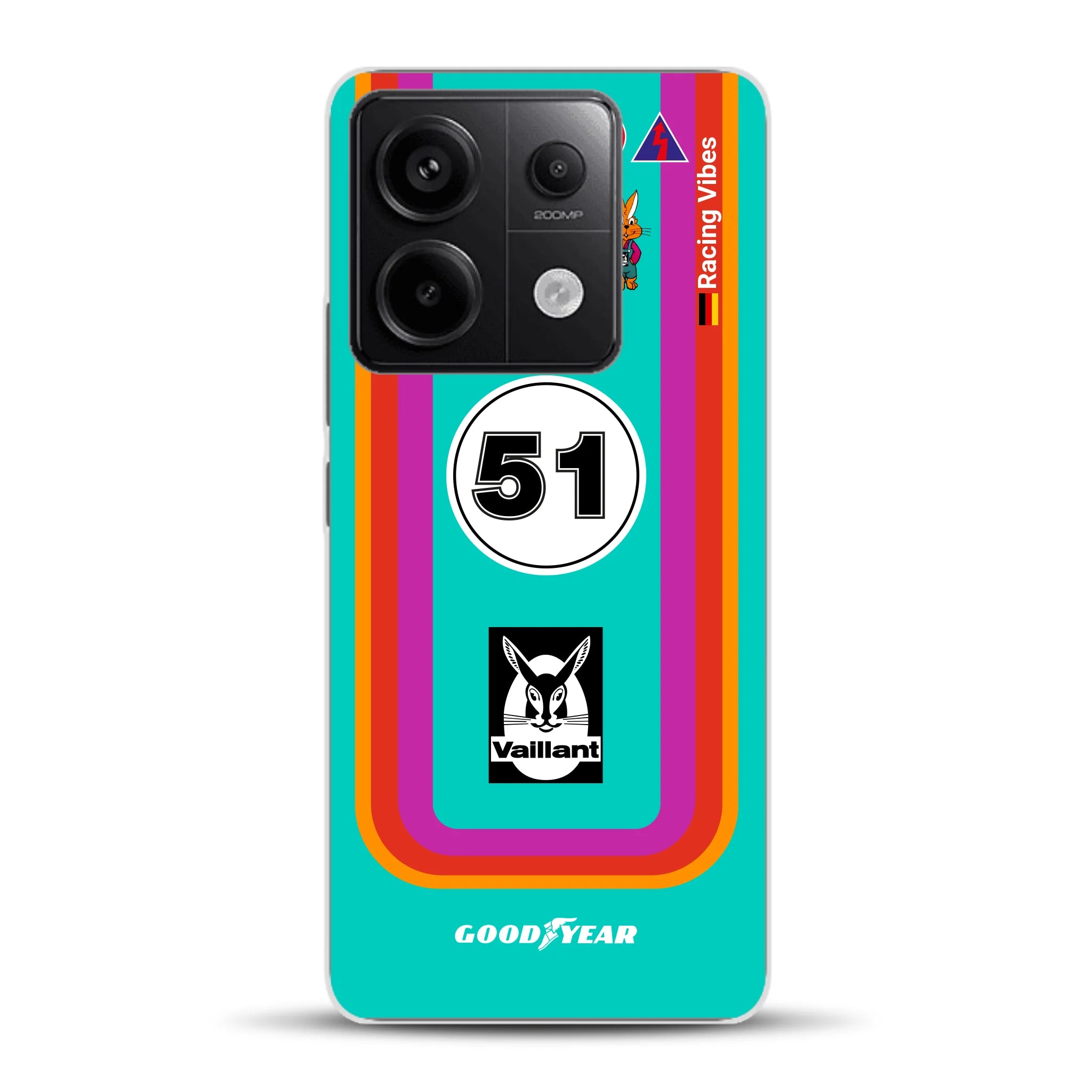 Porsche 935 K3 Vaillant Kremer Racing 1977 Livery - Individuelle Handyhülle für Xiaomi