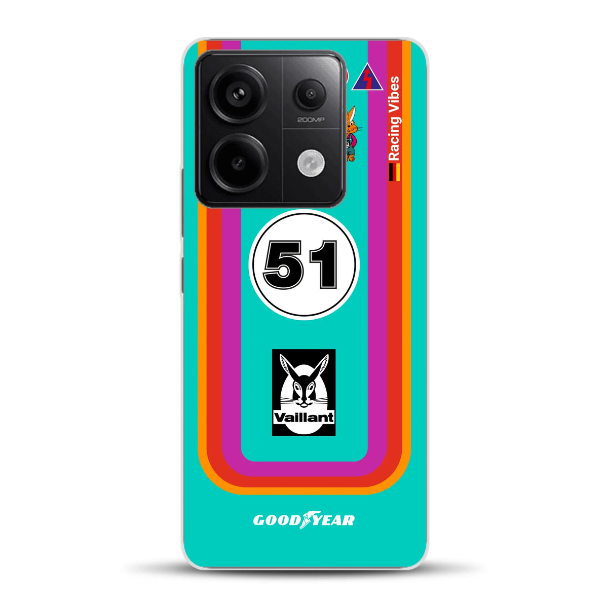 Porsche 935 K3 Vaillant Kremer Racing 1977 Livery - Individuelle Handyhülle für Xiaomi
