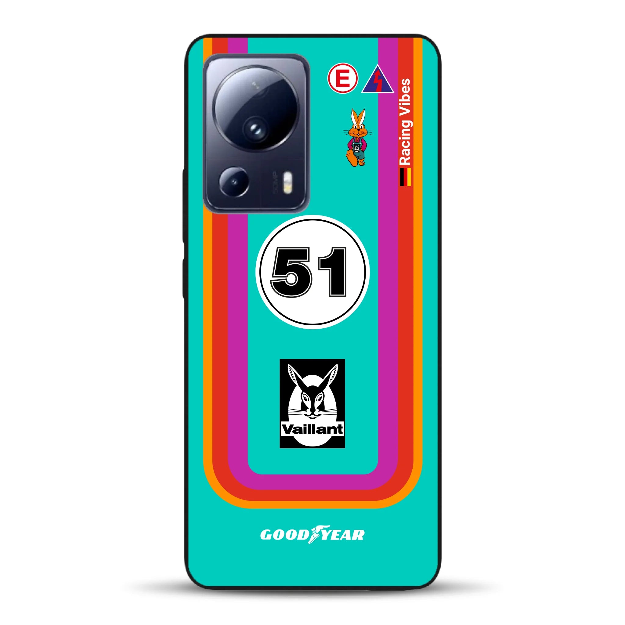 Porsche 935 K3 Vaillant Kremer Racing 1977 Livery - Custom phone case for Xiaomi
