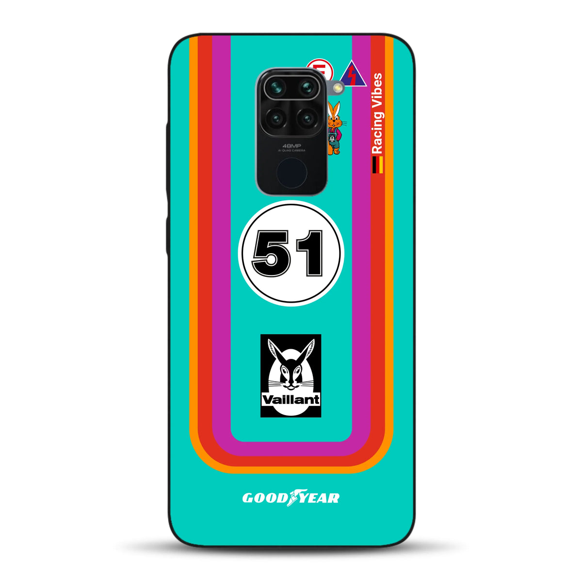 Porsche 935 K3 Vaillant Kremer Racing 1977 Livery - Individuelle Handyhülle für Xiaomi