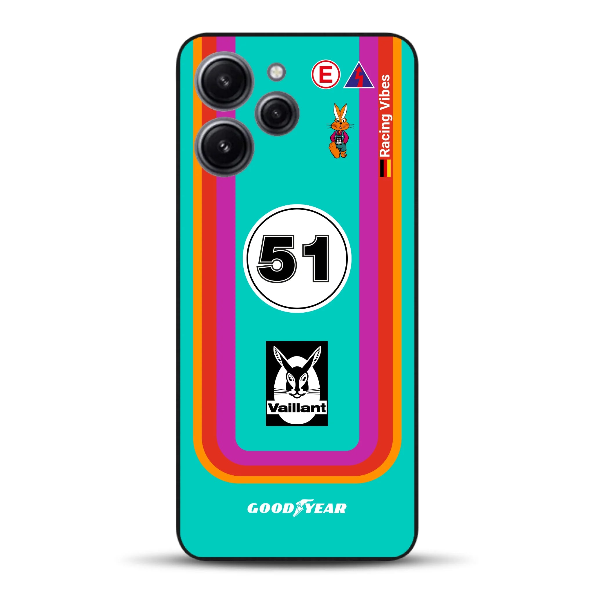 Porsche 935 K3 Vaillant Kremer Racing 1977 Livery - Individuelle Handyhülle für Xiaomi