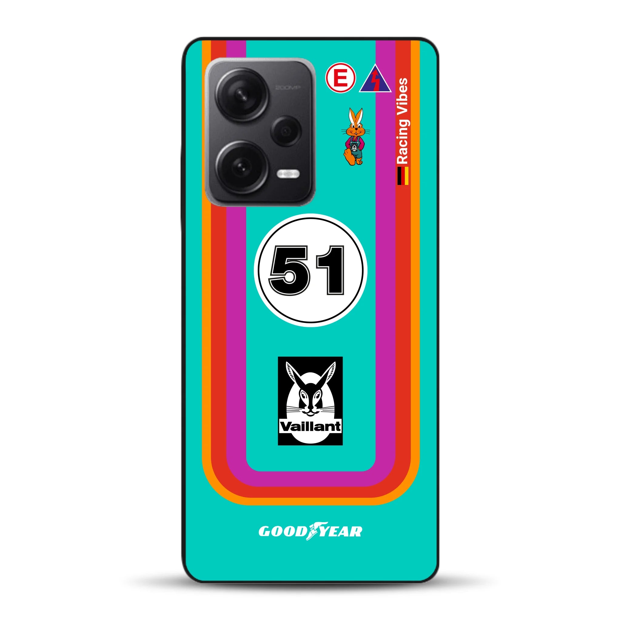 Porsche 935 K3 Vaillant Kremer Racing 1977 Livery - Individuelle Handyhülle für Xiaomi