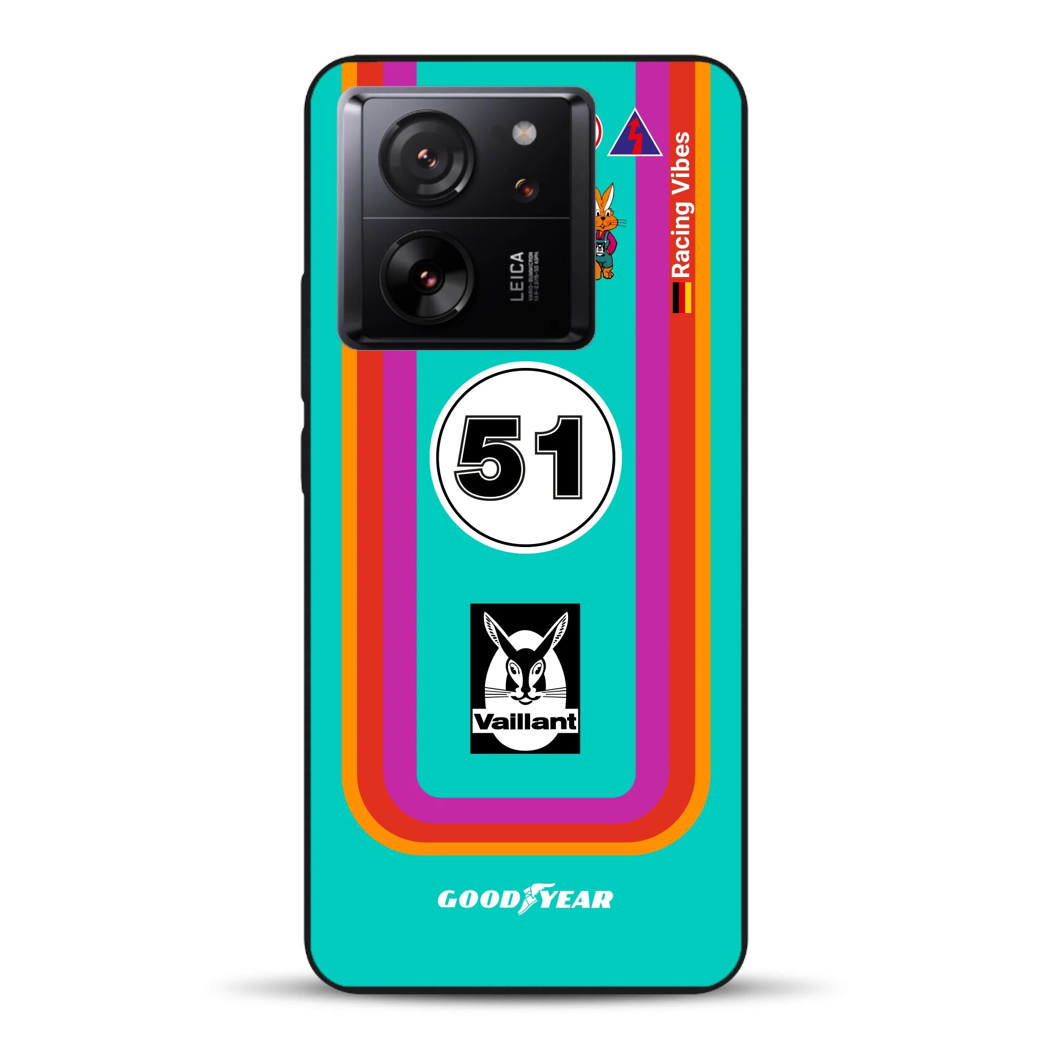Porsche 935 K3 Vaillant Kremer Racing 1977 Livery - Individuelle Handyhülle für Xiaomi