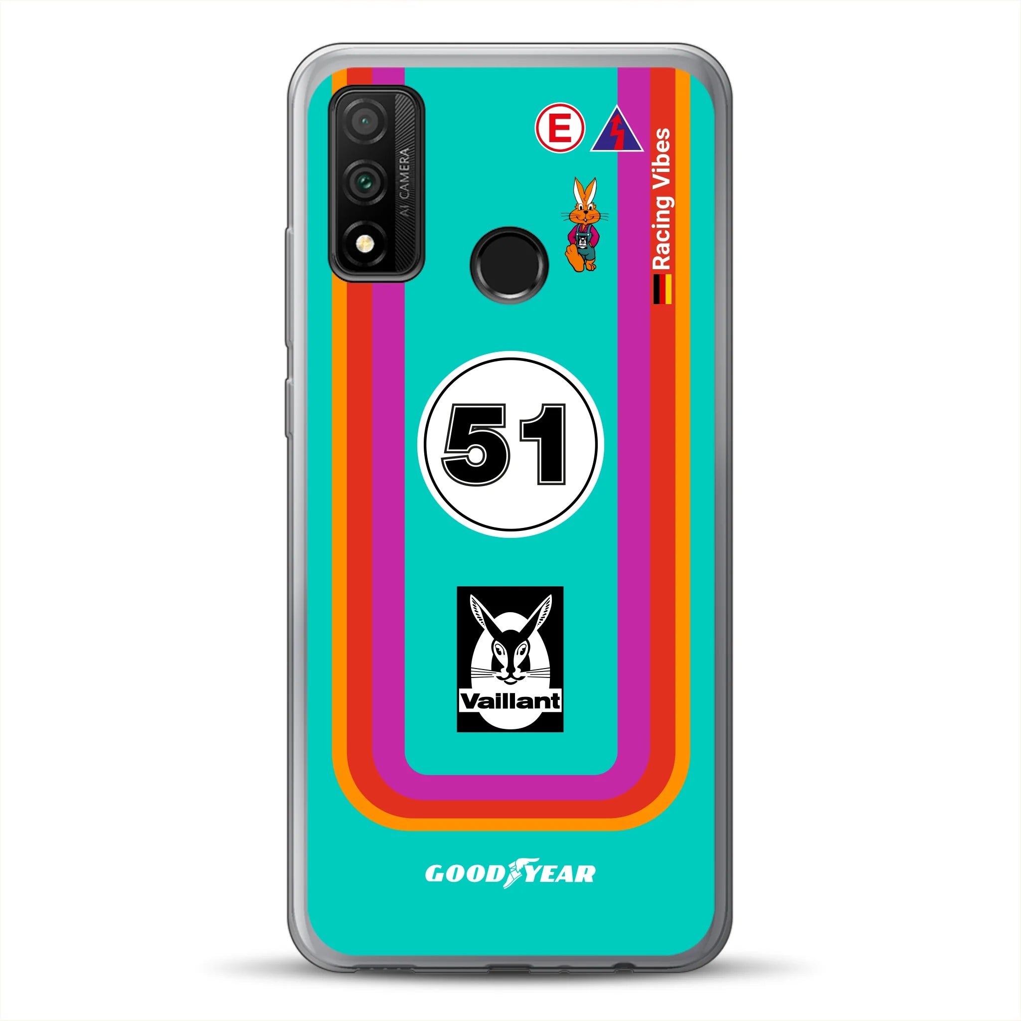 Porsche 935 K3 Vaillant Kremer Racing 1977 Livery - Individuelle Handyhülle für Huawei