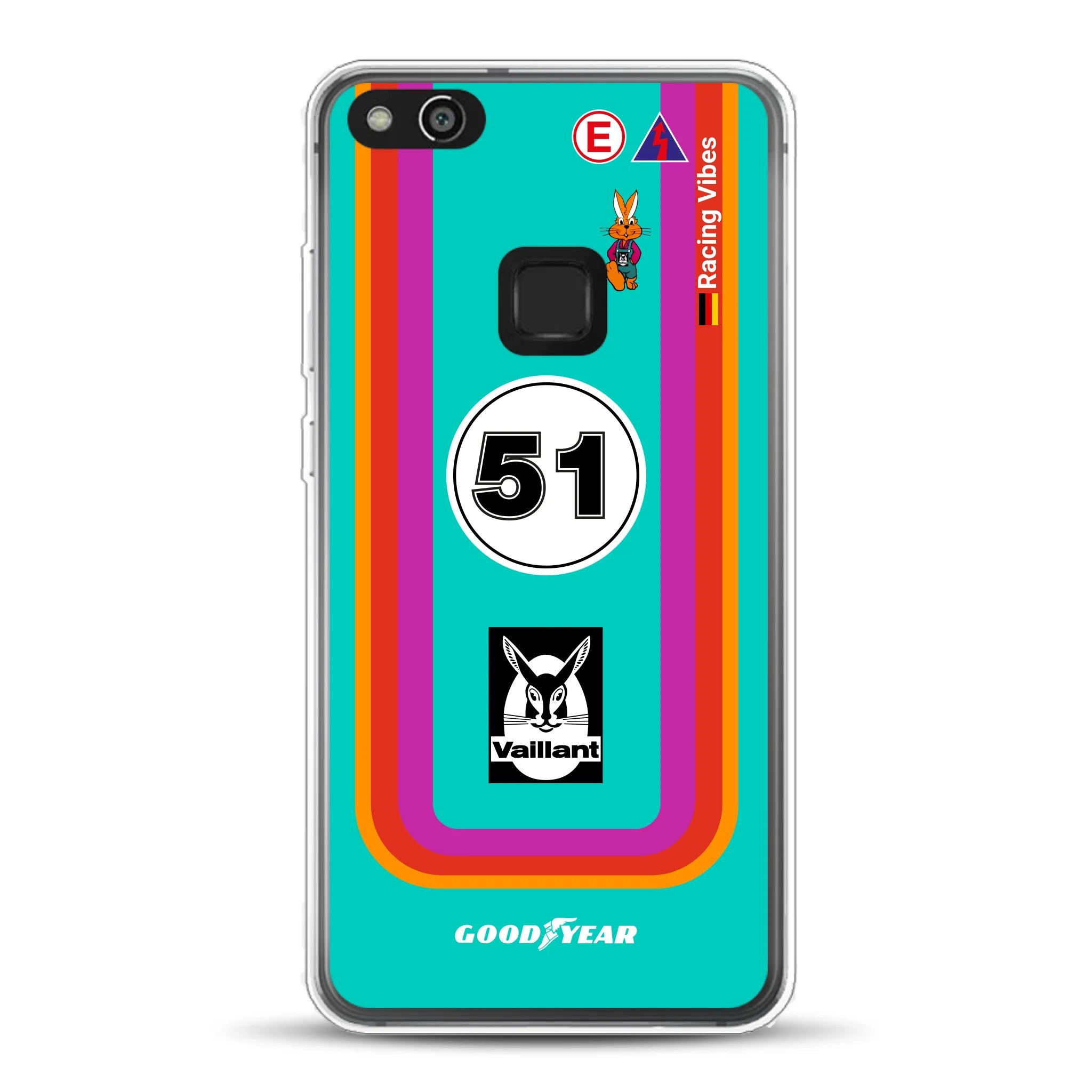 Porsche 935 K3 Vaillant Kremer Racing 1977 Livery - Individuelle Handyhülle für Huawei