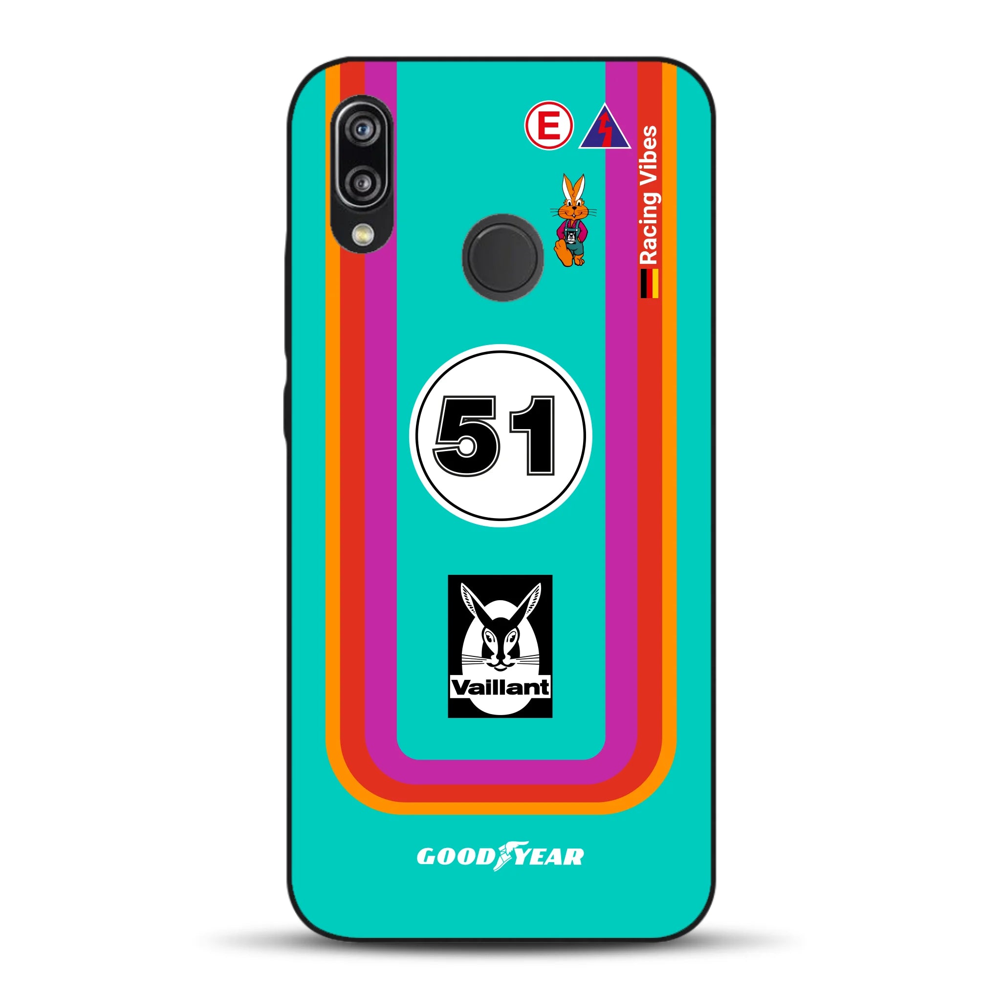 Porsche 935 K3 Vaillant Kremer Racing 1977 Livery - Individuelle Handyhülle für Huawei
