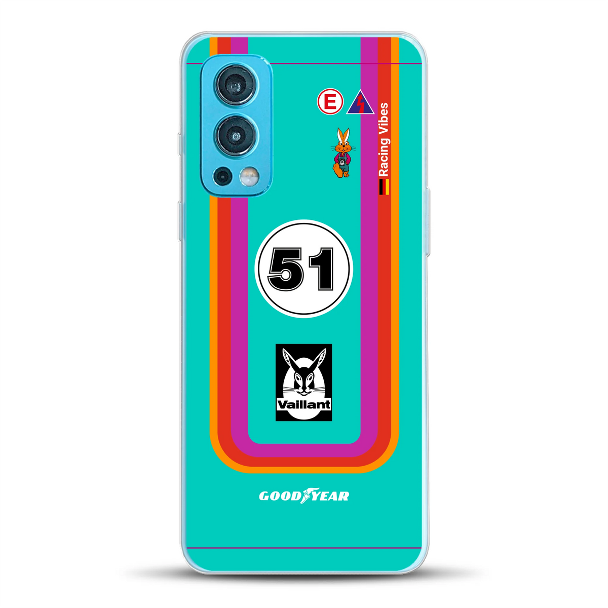 Porsche 935 K3 Vaillant Kremer Racing 1977 Livery - Housse de téléphone portable personnalisée