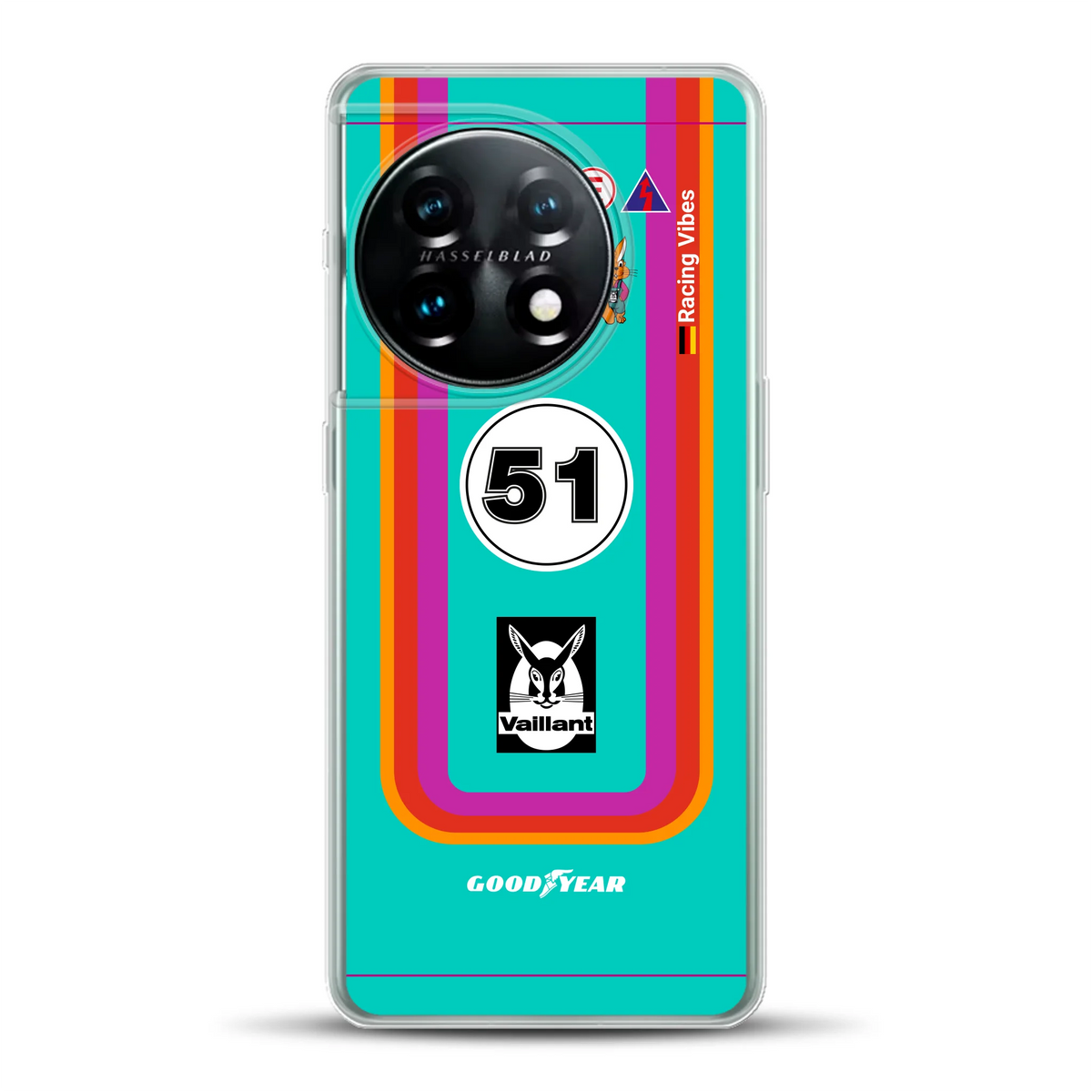 Porsche 935 K3 Vaillant Kremer Racing 1977 Livery - Housse de téléphone portable personnalisée