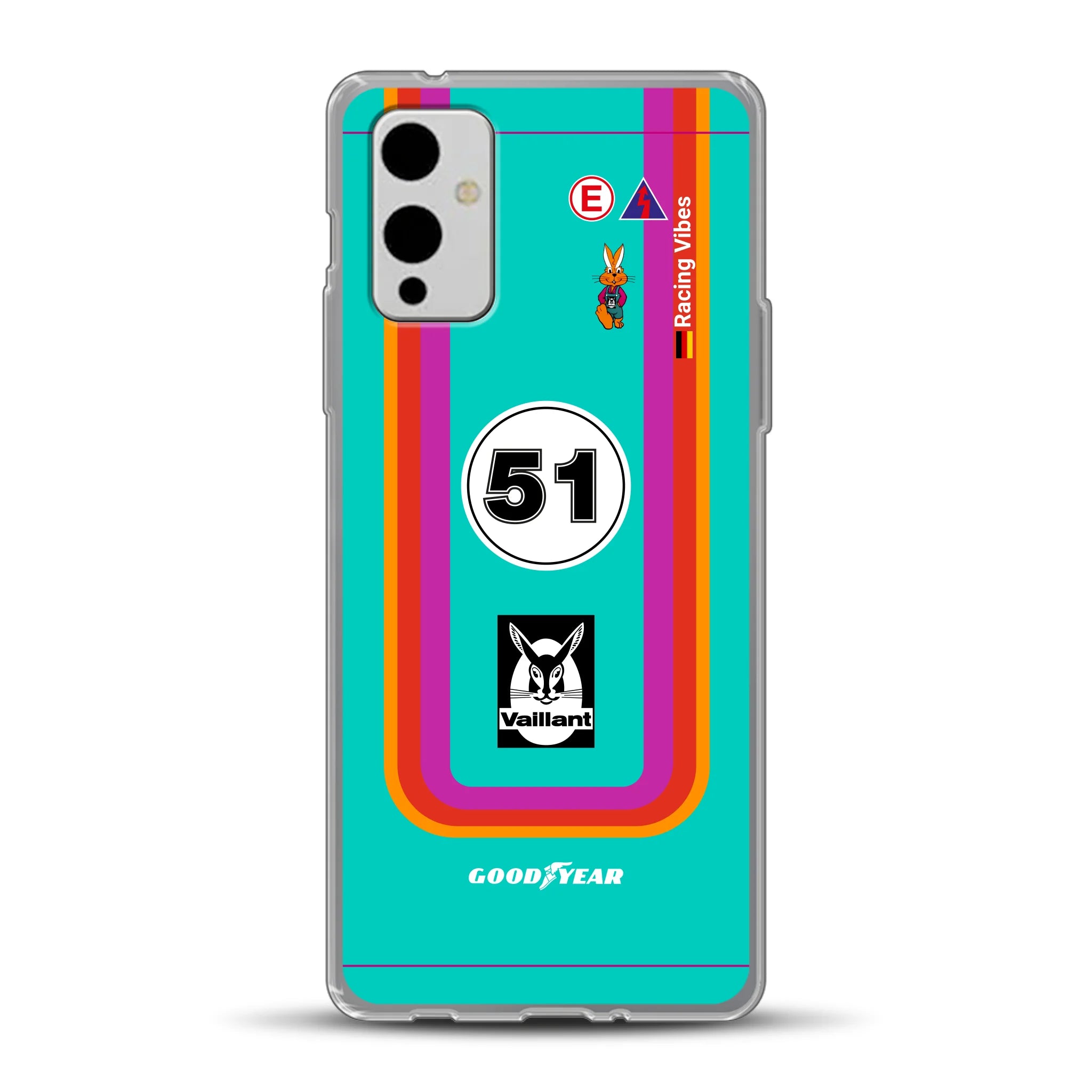 Porsche 935 K3 Vaillant Kremer Racing 1977 Livery - Housse de téléphone portable personnalisée