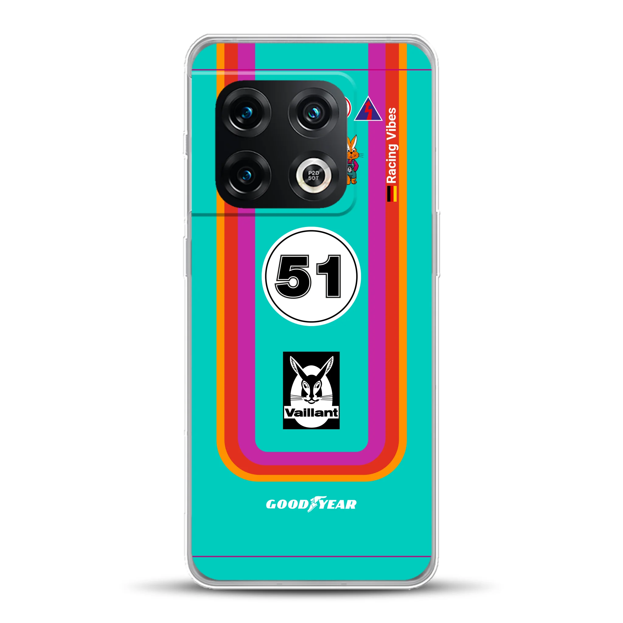 Porsche 935 K3 Vaillant Kremer Racing 1977 Livery - Housse de téléphone portable personnalisée