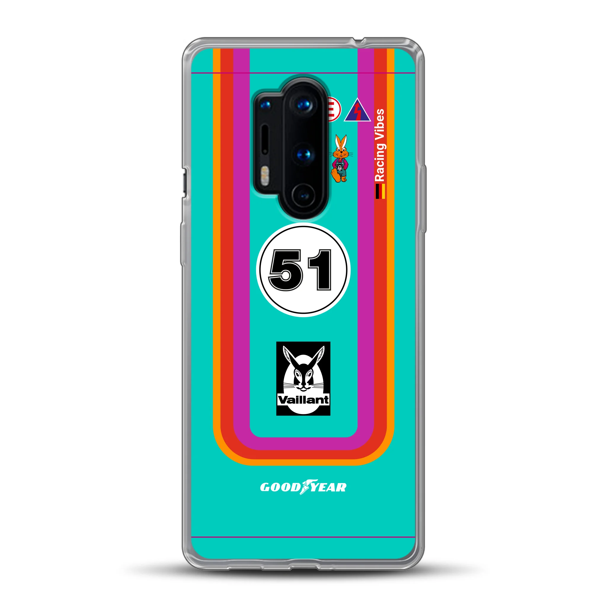 Porsche 935 K3 Vaillant Kremer Racing 1977 Livery - Housse de téléphone portable personnalisée
