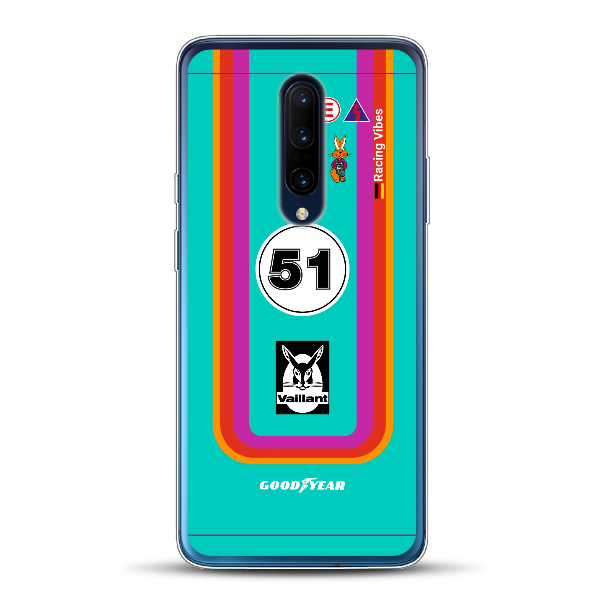 Porsche 935 K3 Vaillant Kremer Racing 1977 Livery - Housse de téléphone portable personnalisée