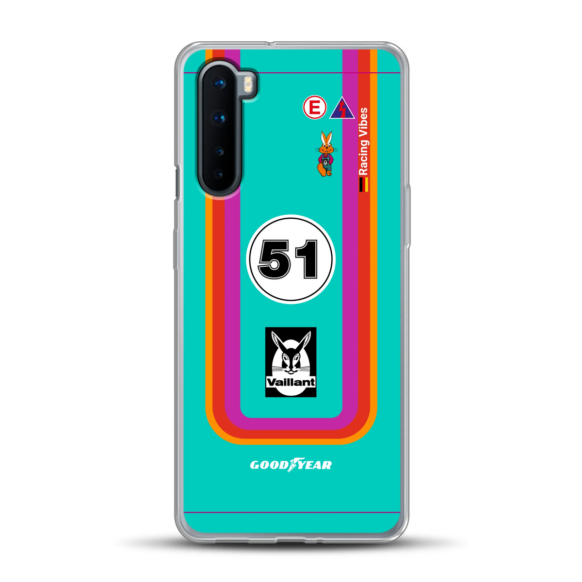 Porsche 935 K3 Vaillant Kremer Racing 1977 Livery - Housse de téléphone portable personnalisée