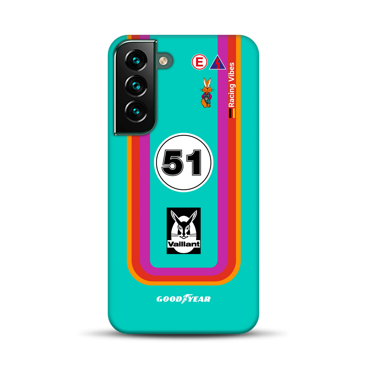Porsche 935 K3 Vaillant Kremer Racing 1977 Livery - Individuelle Premium Hülle für Samsung