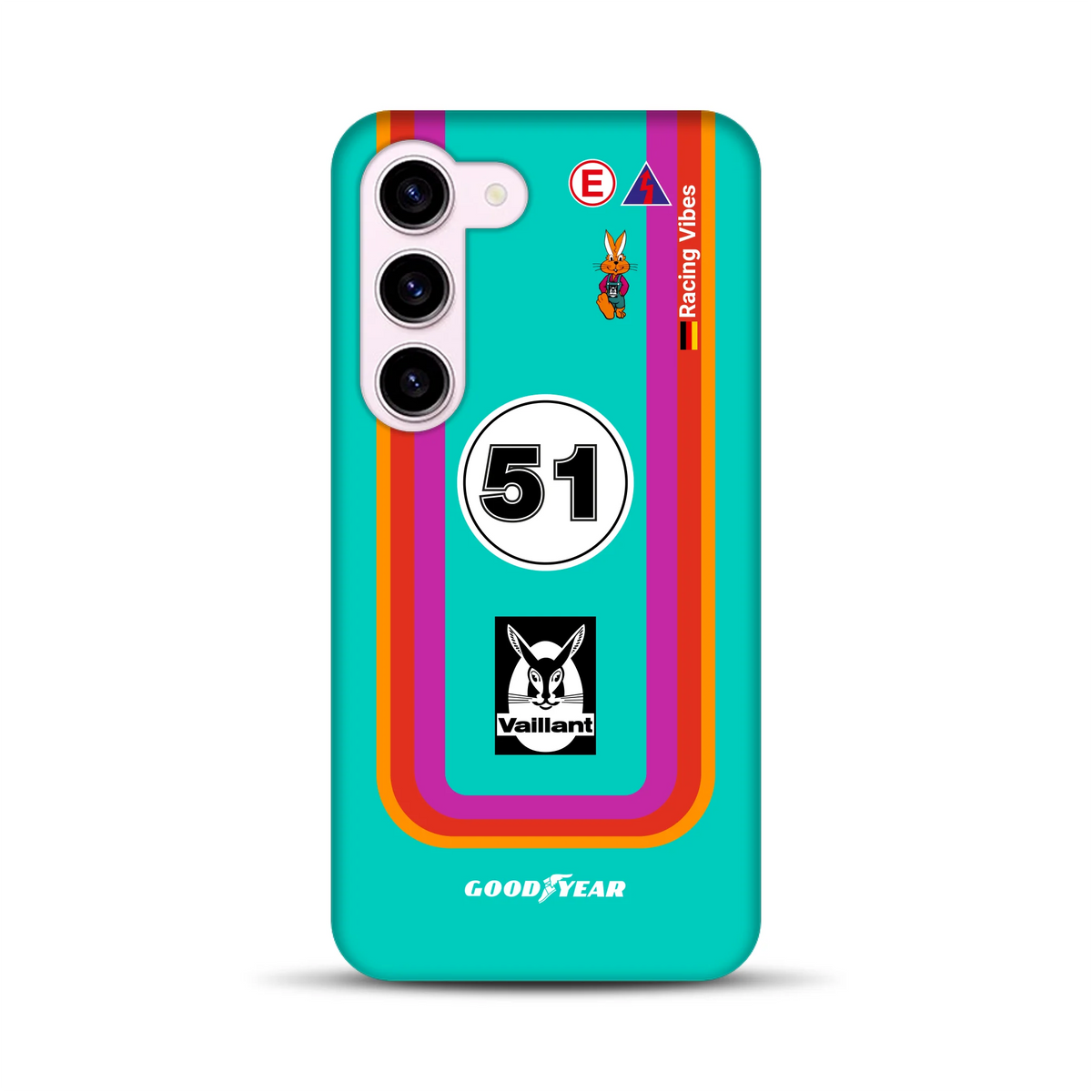Porsche 935 K3 Vaillant Kremer Racing 1977 Livery - Individuelle Premium Hülle für Samsung