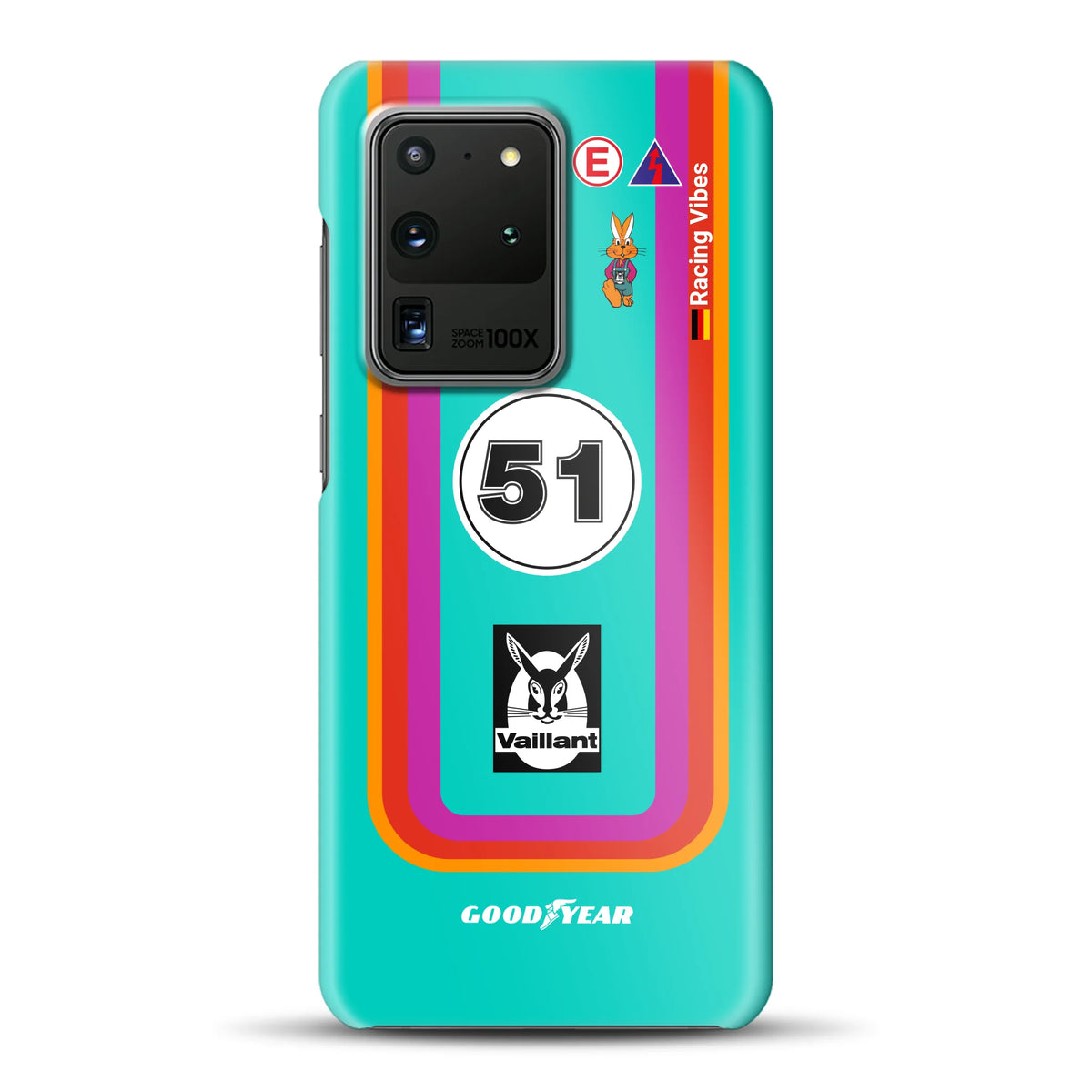 Porsche 935 K3 Vaillant Kremer Racing 1977 Livery - Individuelle Hardcase Hülle für Samsung