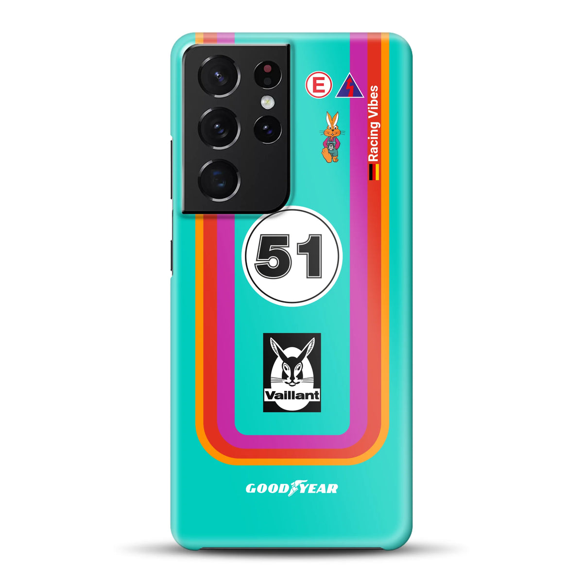 Porsche 935 K3 Vaillant Kremer Racing 1977 Livery - Hard case for Samsung