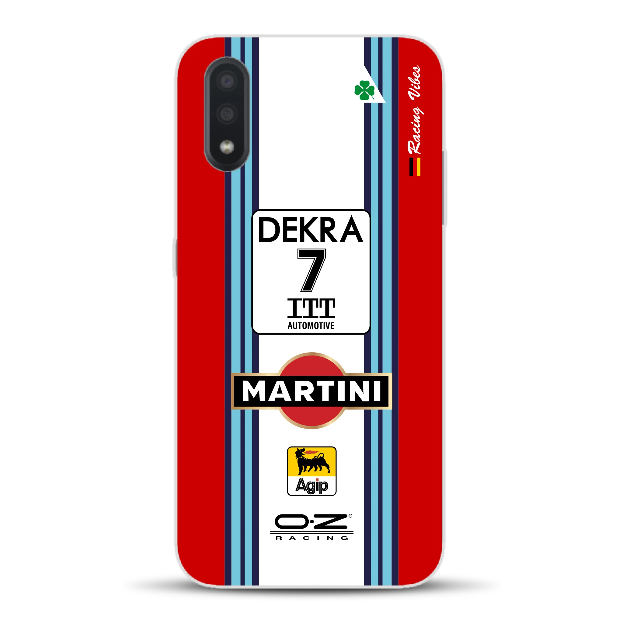 155 V6 TI #7 Nannini Alfa Corse DTM 1995 Livery - Custodia per cellulare personalizzata per Samsung