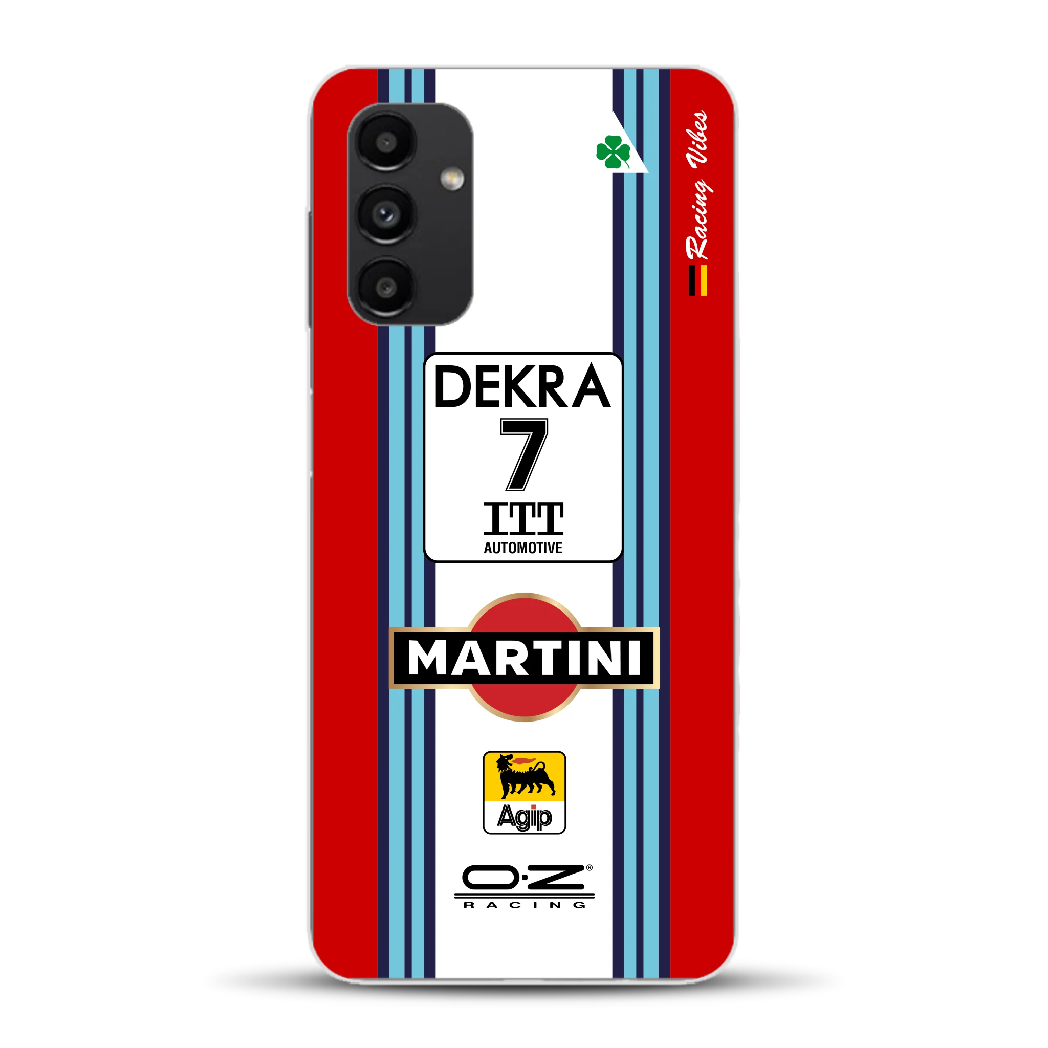 155 V6 TI #7 Nannini Alfa Corse DTM 1995 Livery - Custodia per cellulare personalizzata per Samsung