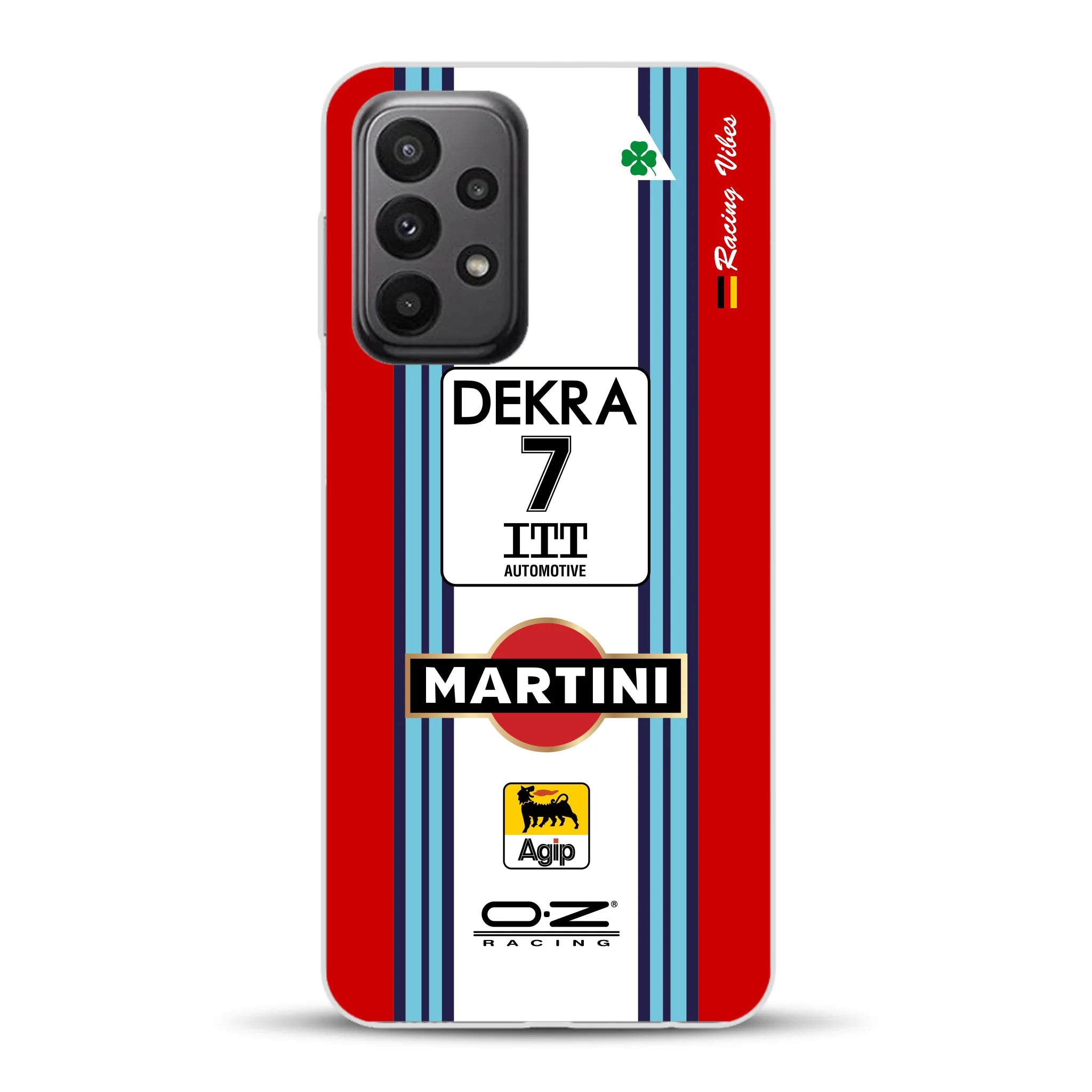 155 V6 TI #7 Nannini Alfa Corse DTM 1995 Livery - Custodia per cellulare personalizzata per Samsung