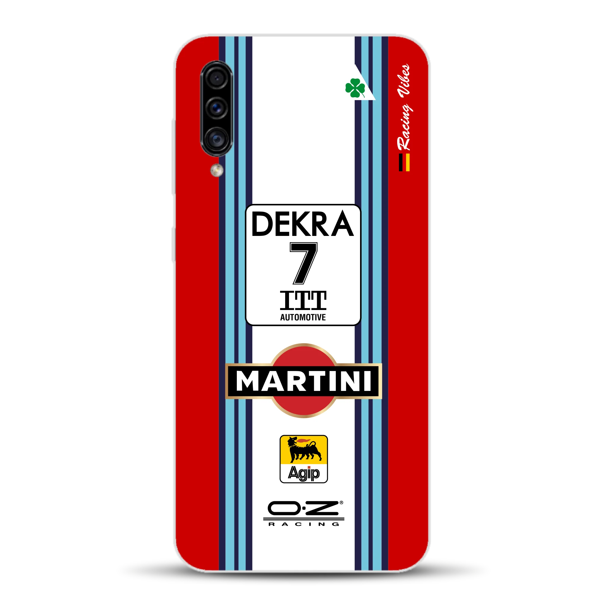 155 V6 TI #7 Nannini Alfa Corse DTM 1995 Livery - Custodia per cellulare personalizzata per Samsung