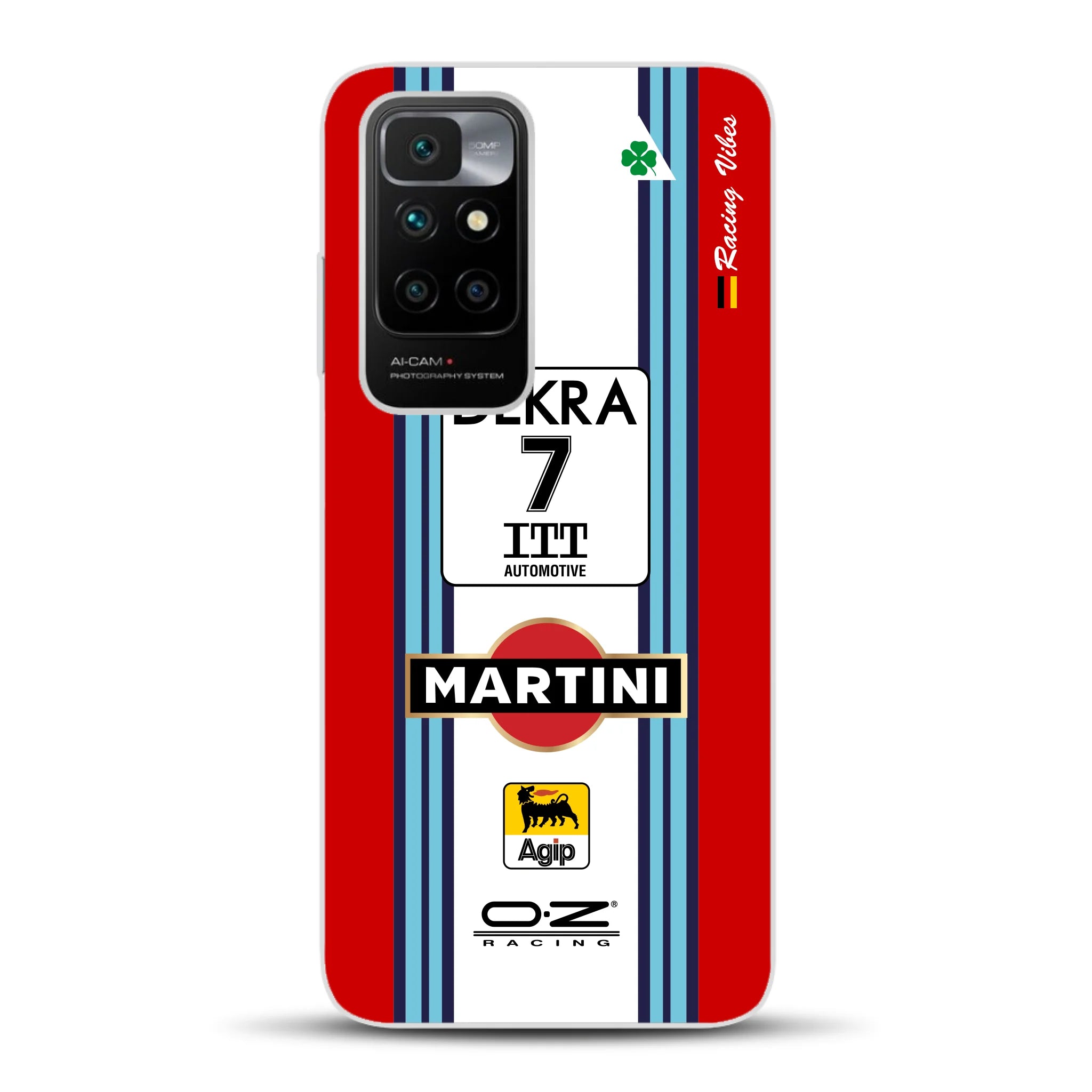 155 V6 TI #7 Nannini Alfa Corse DTM 1995 Livery - Custodia per cellulare personalizzata per Xiaomi