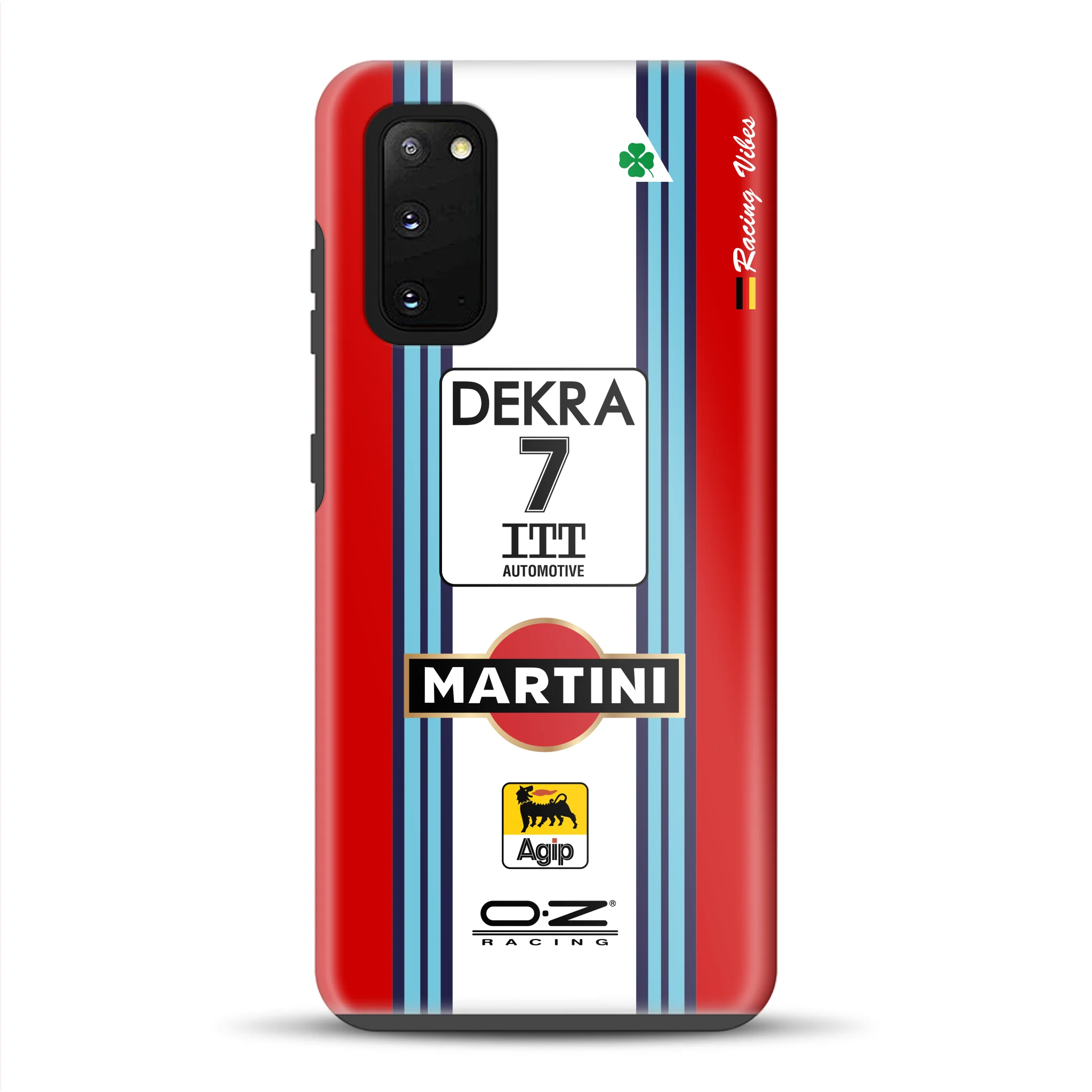 155 V6 TI #7 Nannini Alfa Corse DTM 1995 Livery – Custodia premium personalizzata per Samsung