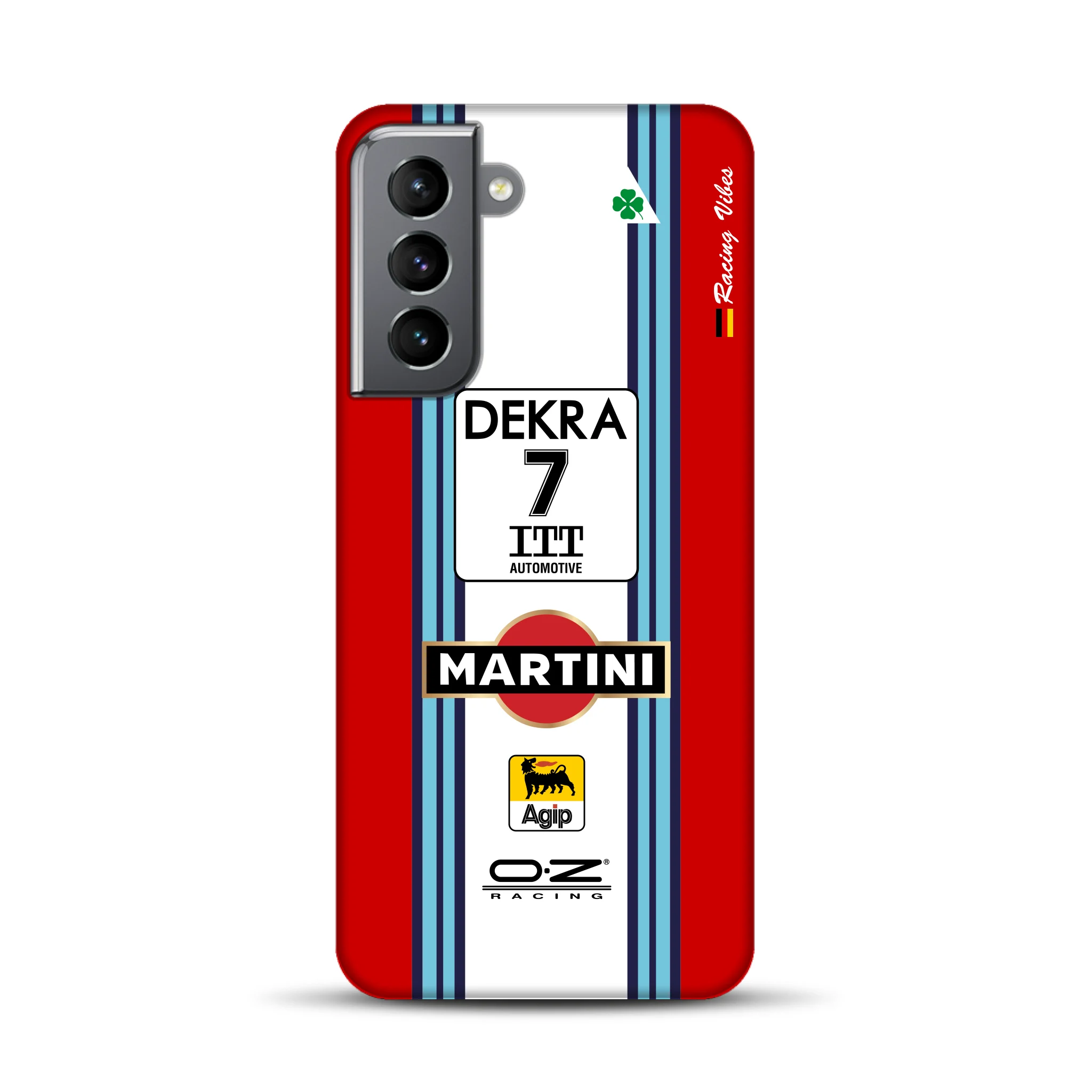 155 V6 TI #7 Nannini Alfa Corse DTM 1995 Livery – Custodia premium personalizzata per Samsung