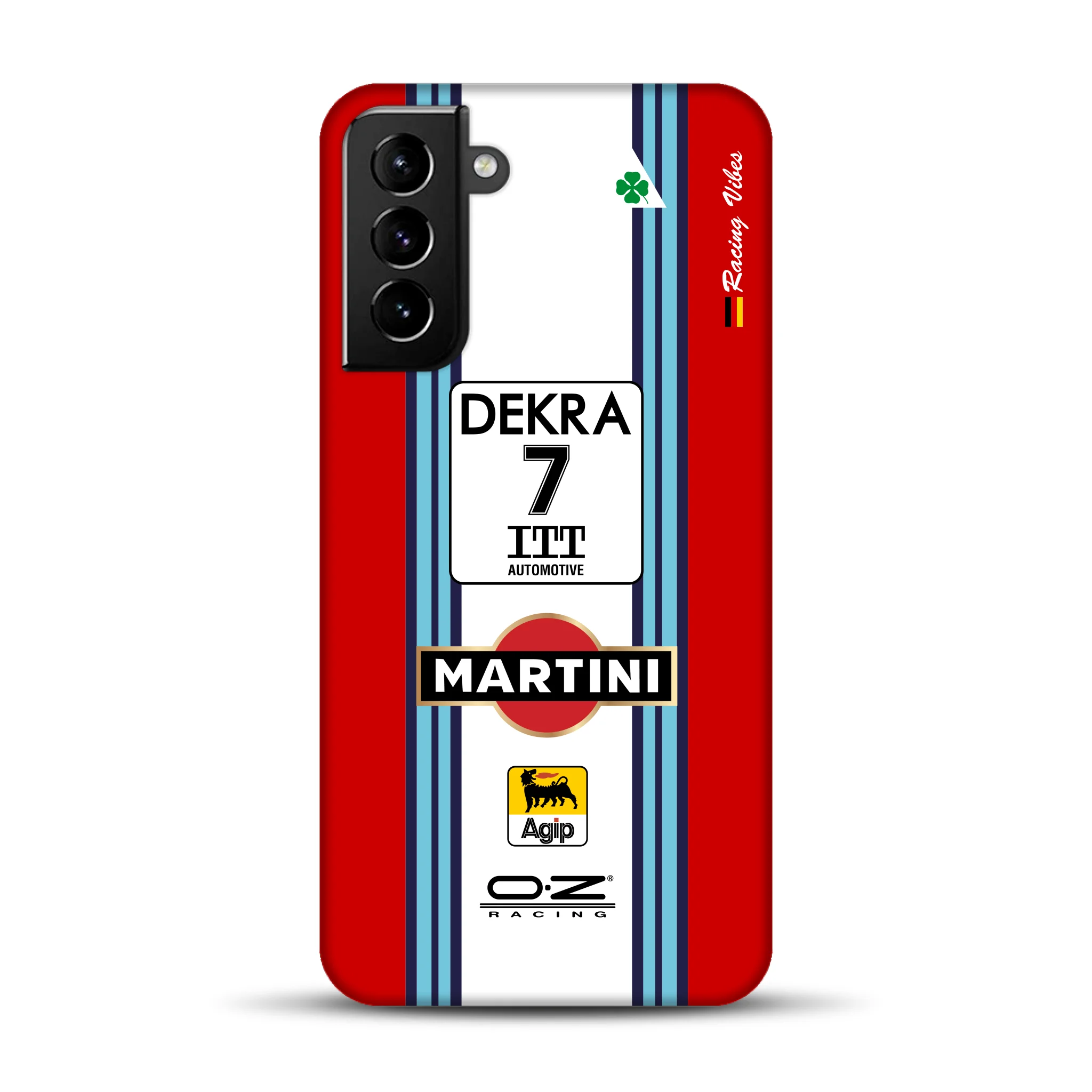 155 V6 TI #7 Nannini Alfa Corse DTM 1995 Livery – Custodia premium personalizzata per Samsung