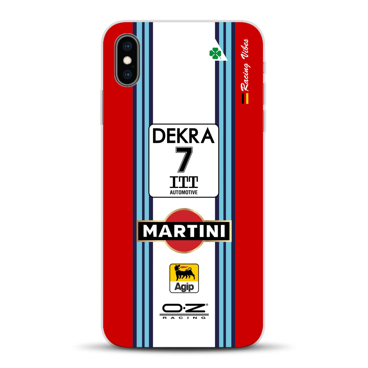 155 V6 TI #7 Nannini Alfa Corse DTM 1995 Livery - Personnalisé coque pour iPhone