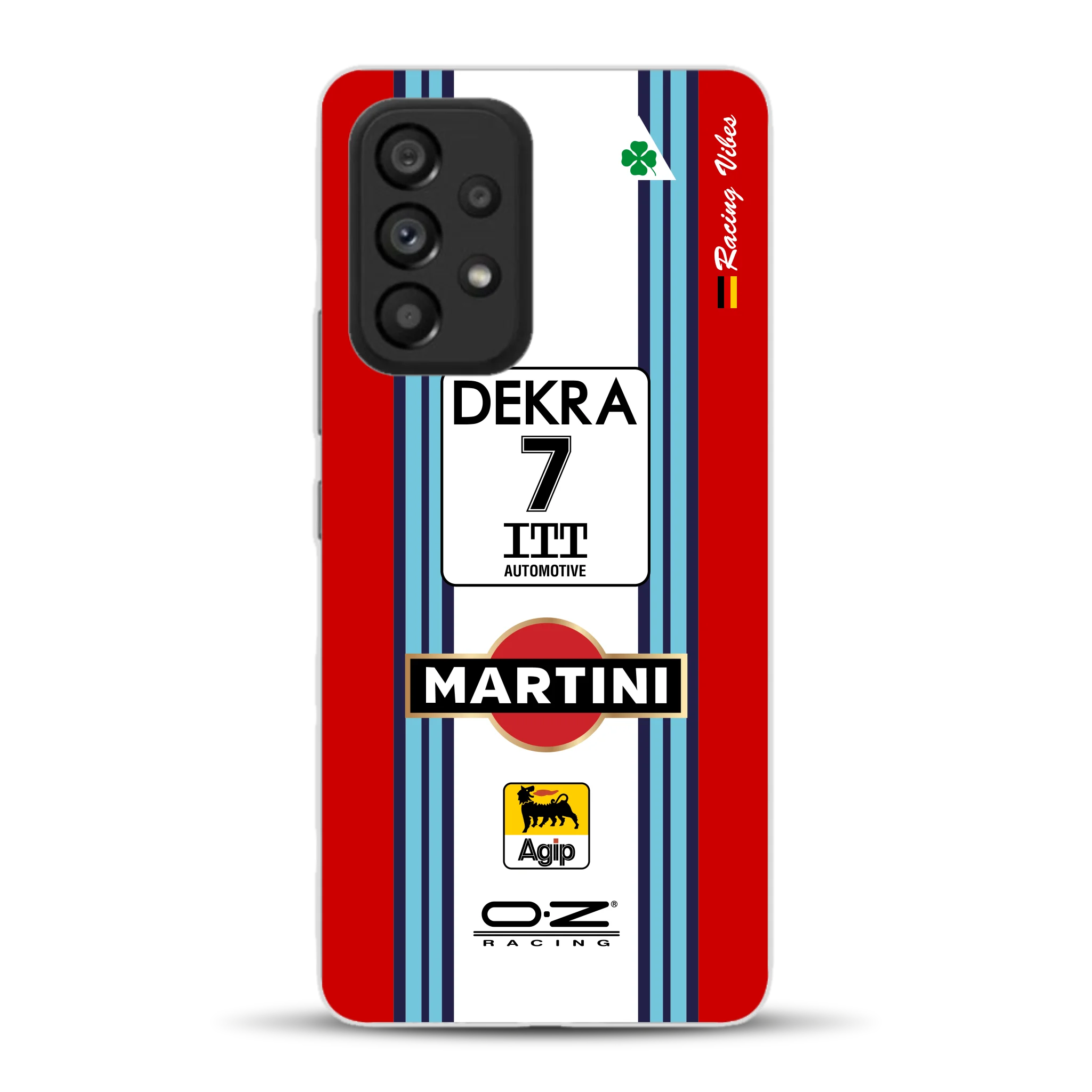 155 V6 TI #7 Nannini Alfa Corse DTM 1995 Livery - Custodia per cellulare personalizzata per Samsung