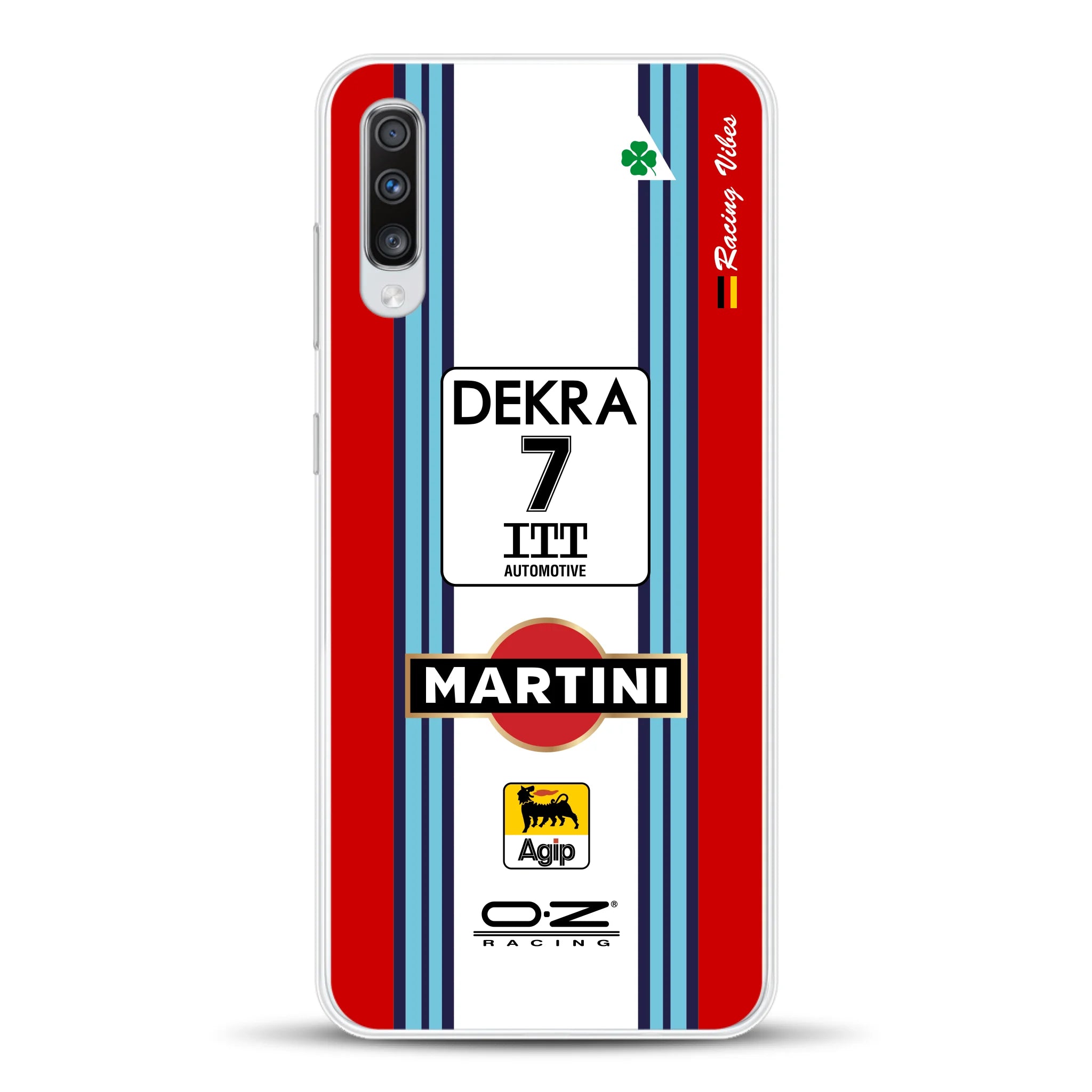 155 V6 TI #7 Nannini Alfa Corse DTM 1995 Livery - Custodia per cellulare personalizzata per Samsung