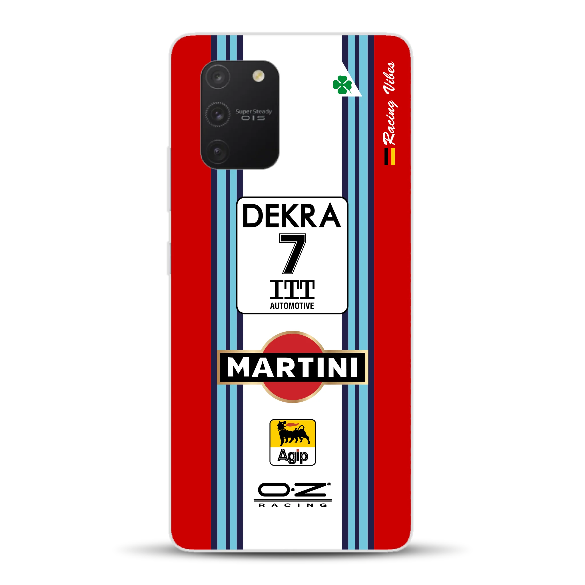 155 V6 TI #7 Nannini Alfa Corse DTM 1995 Livery - Custodia per cellulare personalizzata per Samsung