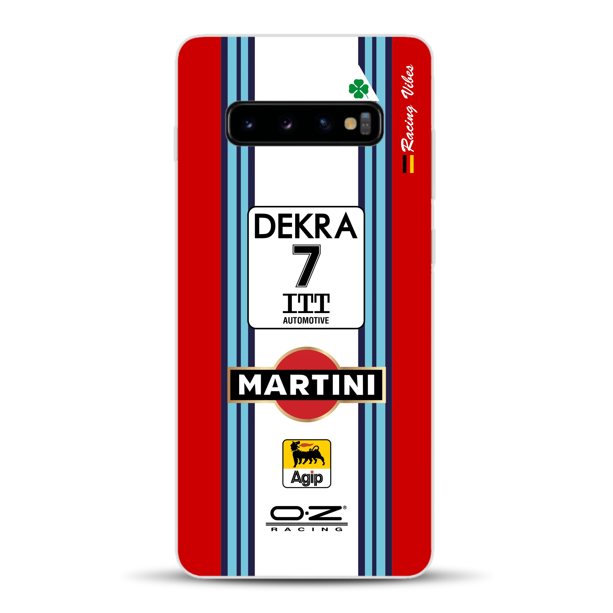 155 V6 TI #7 Nannini Alfa Corse DTM 1995 Livery - Custodia per cellulare personalizzata per Samsung