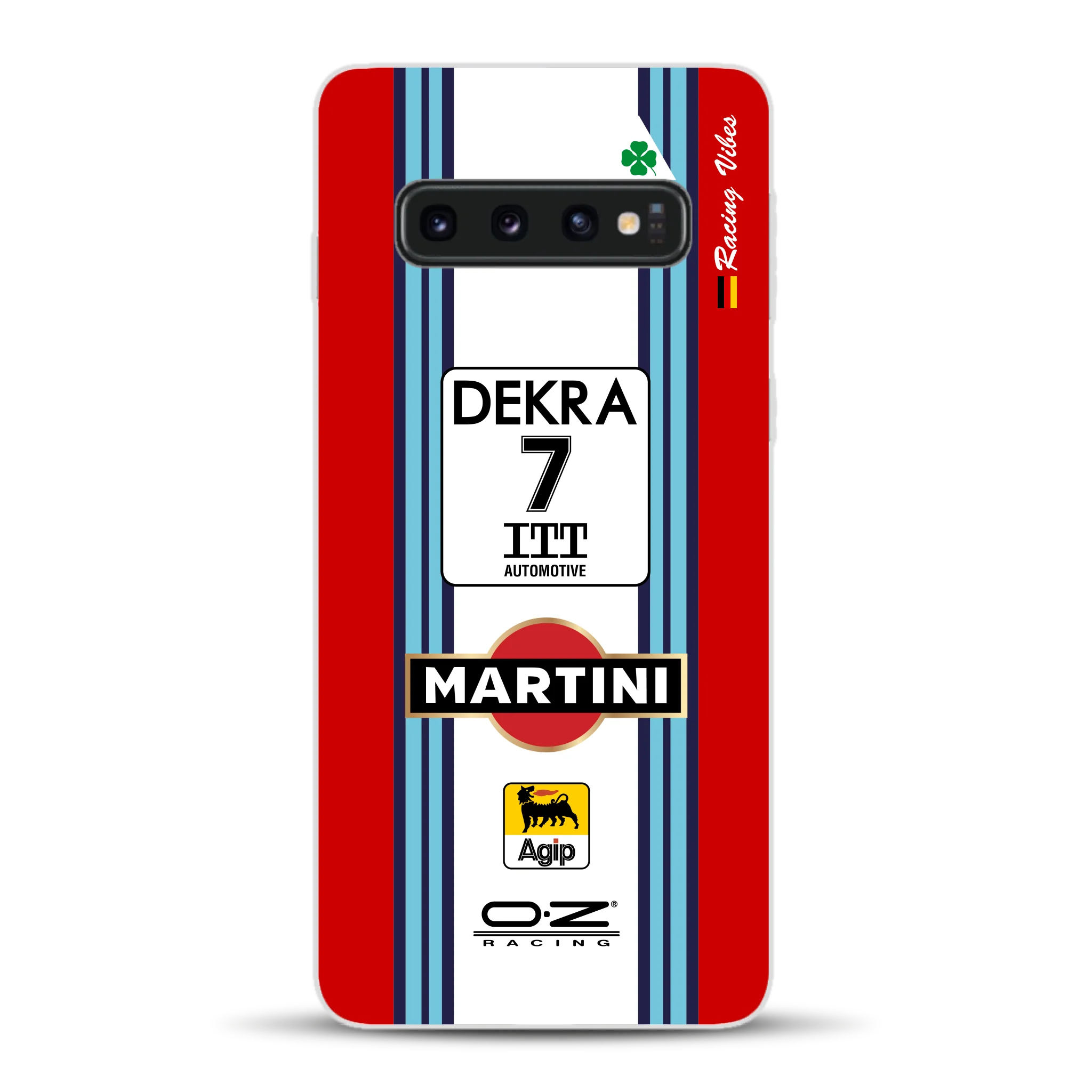 155 V6 TI #7 Nannini Alfa Corse DTM 1995 Livery - Custodia per cellulare personalizzata per Samsung