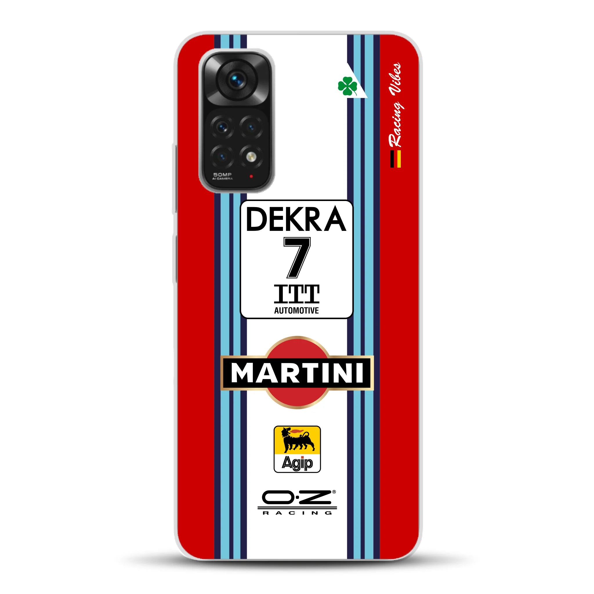 155 V6 TI #7 Nannini Alfa Corse DTM 1995 Livery - Custodia per cellulare personalizzata per Xiaomi