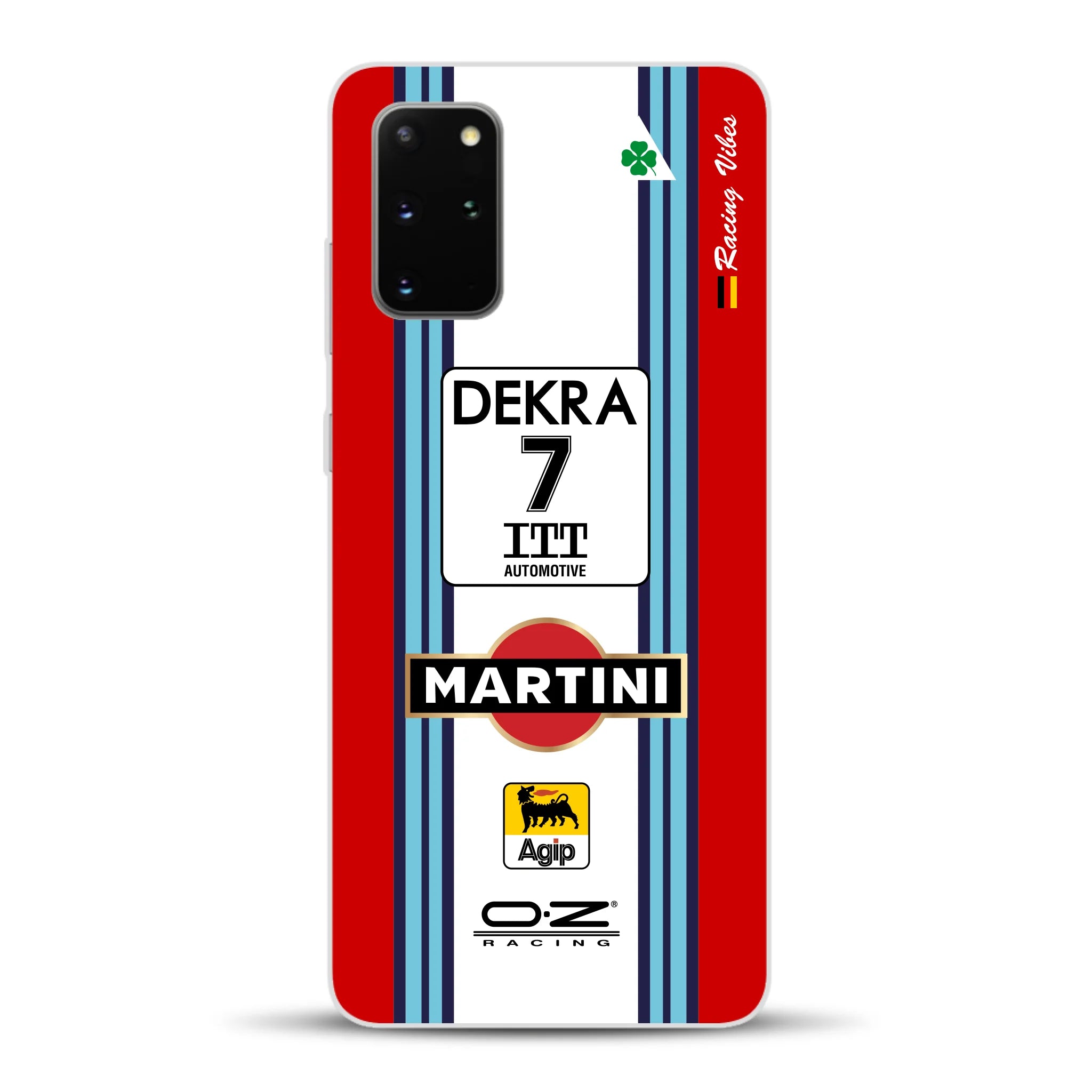 155 V6 TI #7 Nannini Alfa Corse DTM 1995 Livery - Custodia per cellulare personalizzata per Samsung