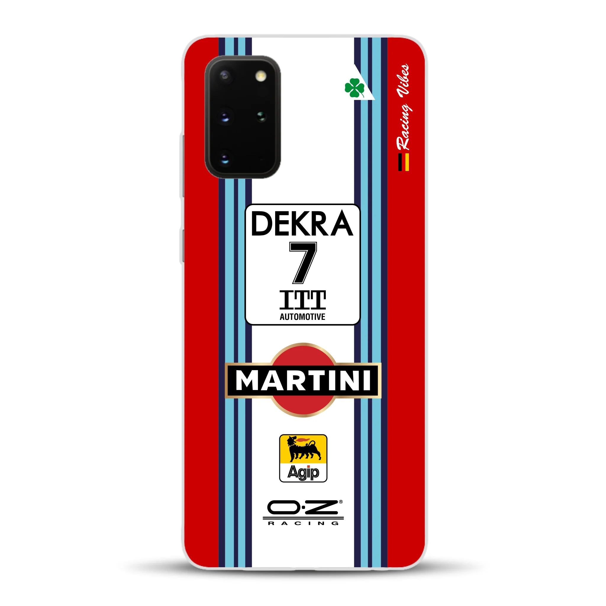 155 V6 TI #7 Nannini Alfa Corse DTM 1995 Livery - Custodia per cellulare personalizzata per Samsung